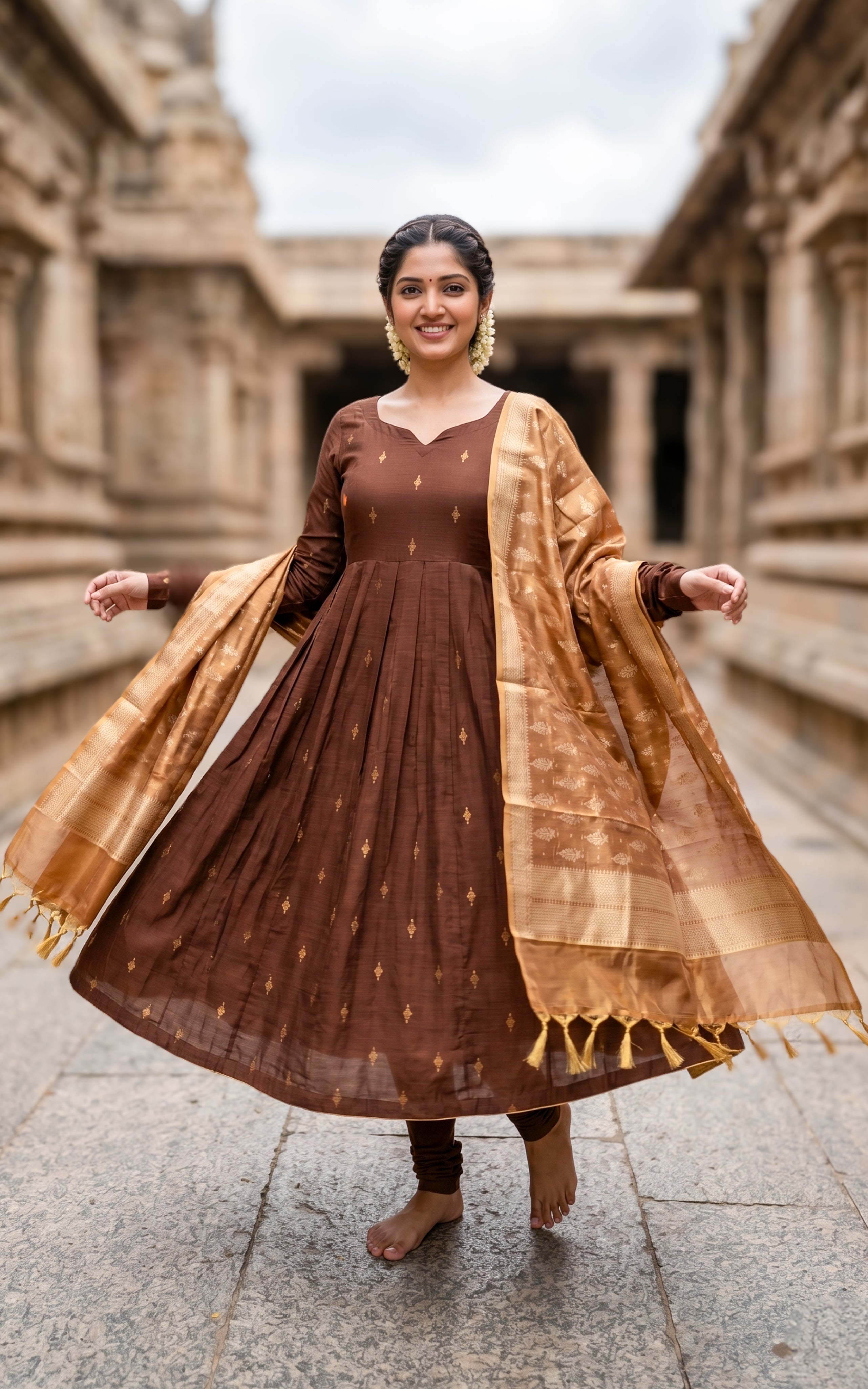 Yaazhi (Kurti+Dupatta)