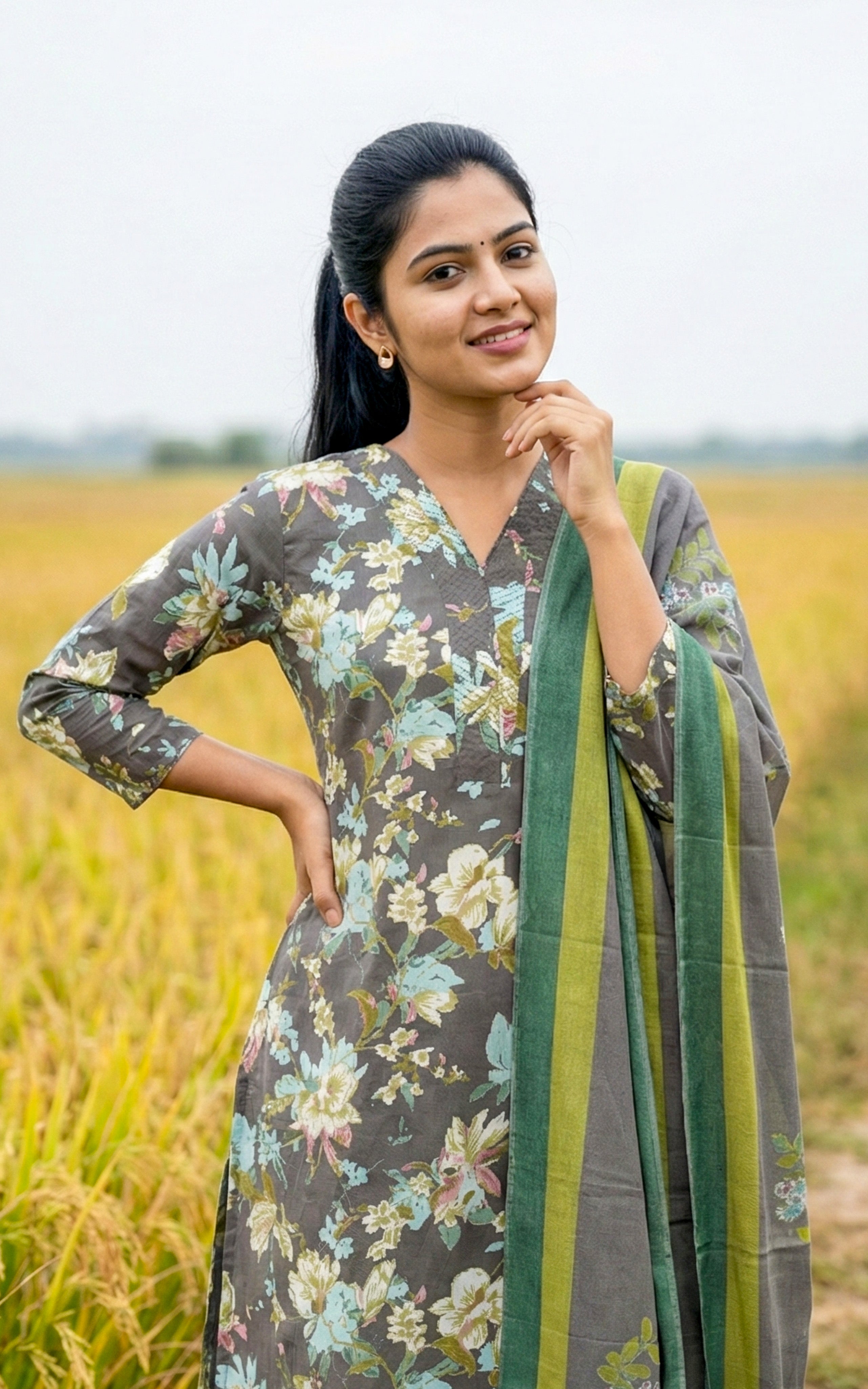 Arivarasi (Kurti+Dupatta)