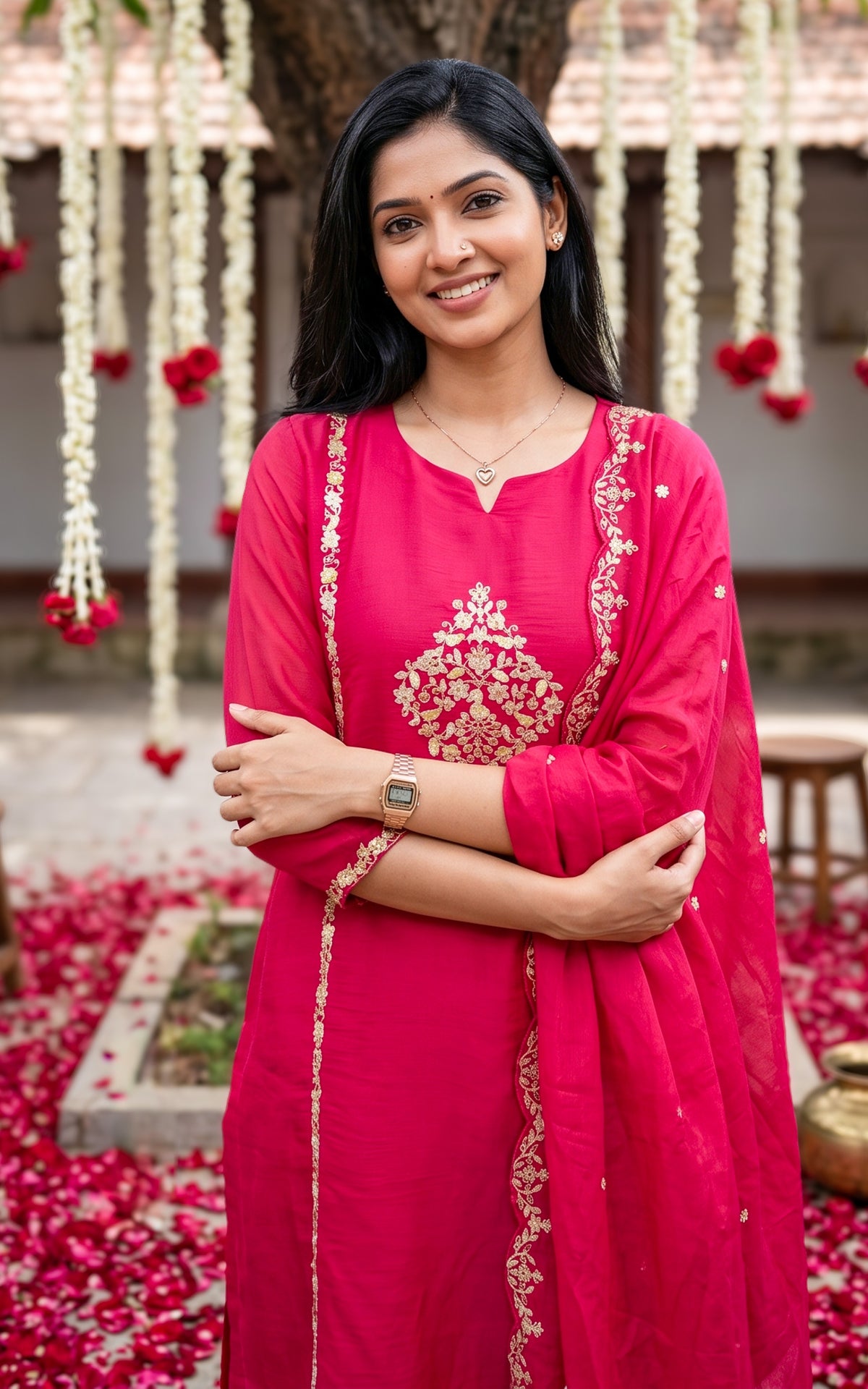 Zayara A (Kurti+Dupatta)