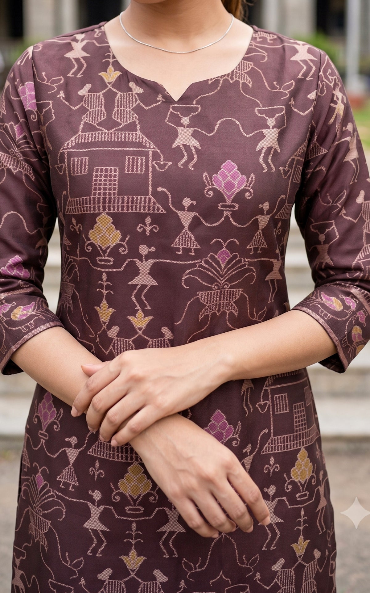 Farhana Cola (Kurti+Pant+Dupatta)