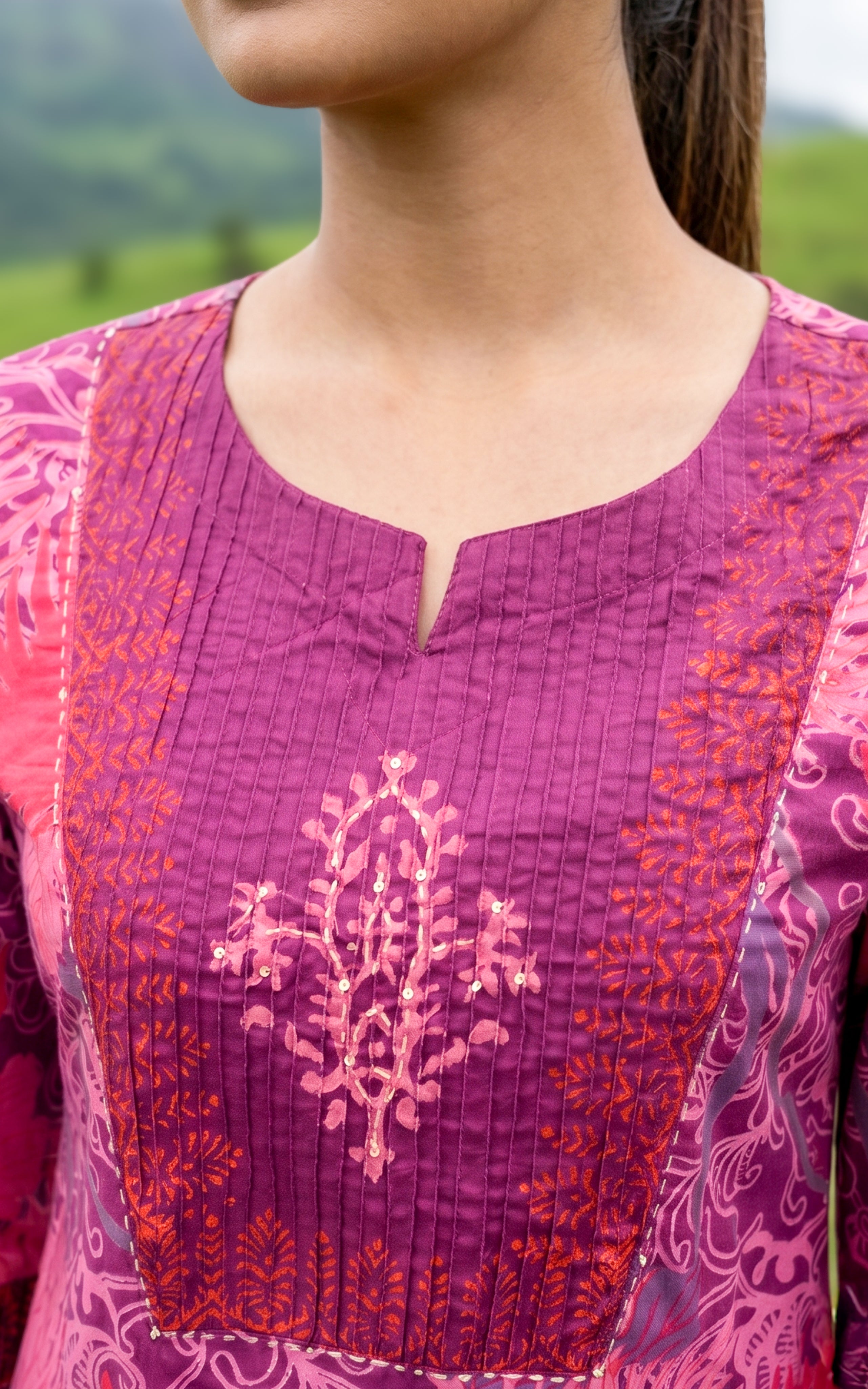 Sharla B (Kurti+Pant+Dupatta)