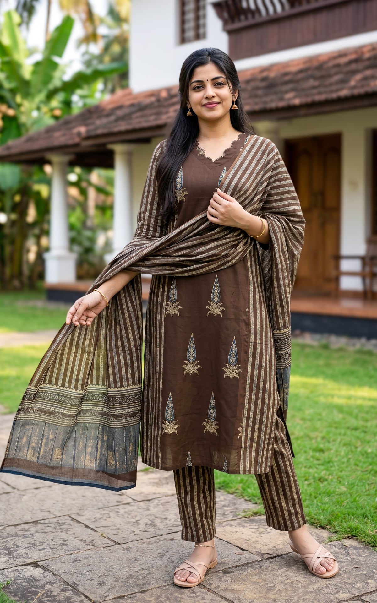 Rakshira (Kurti+Pant+Dupatta)