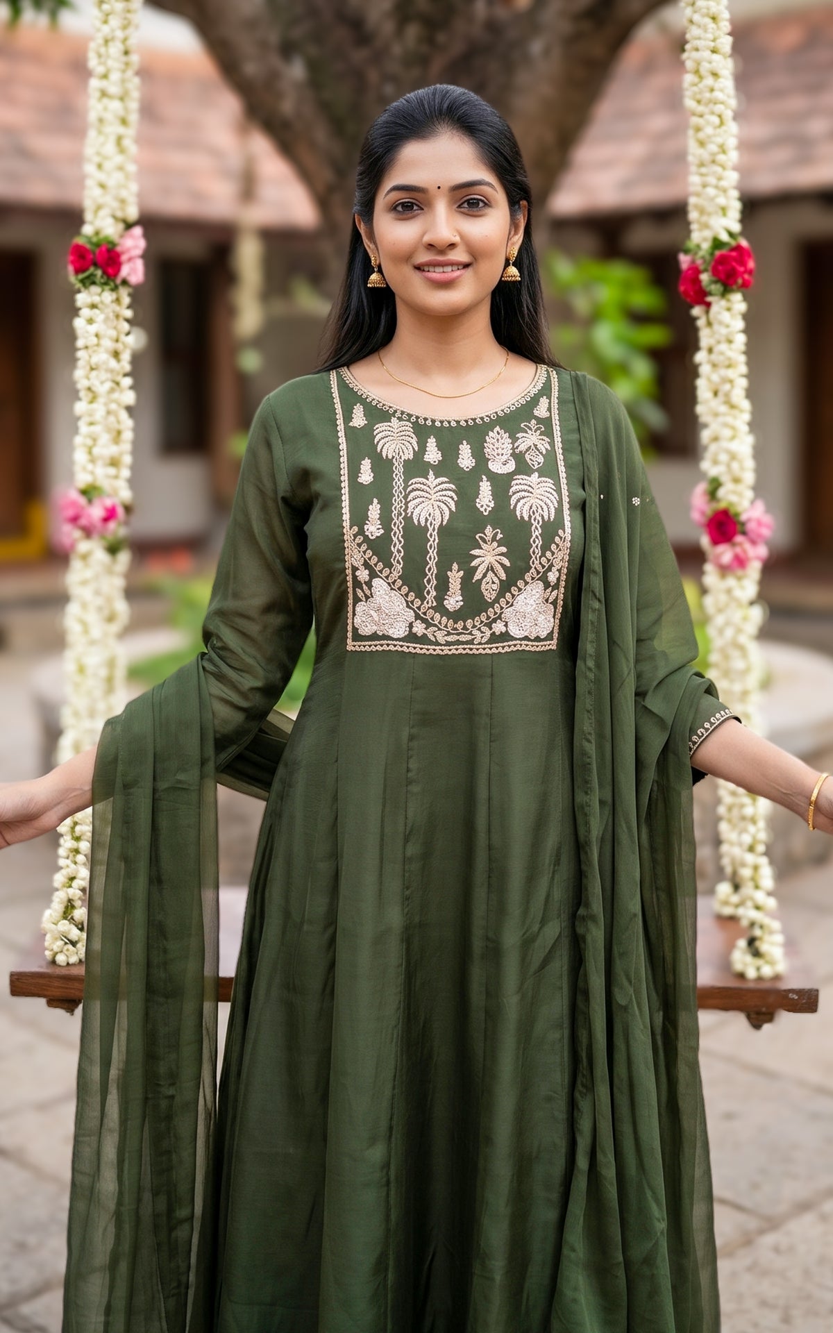 Olimathi (Kurti+Pant+Dupatta)