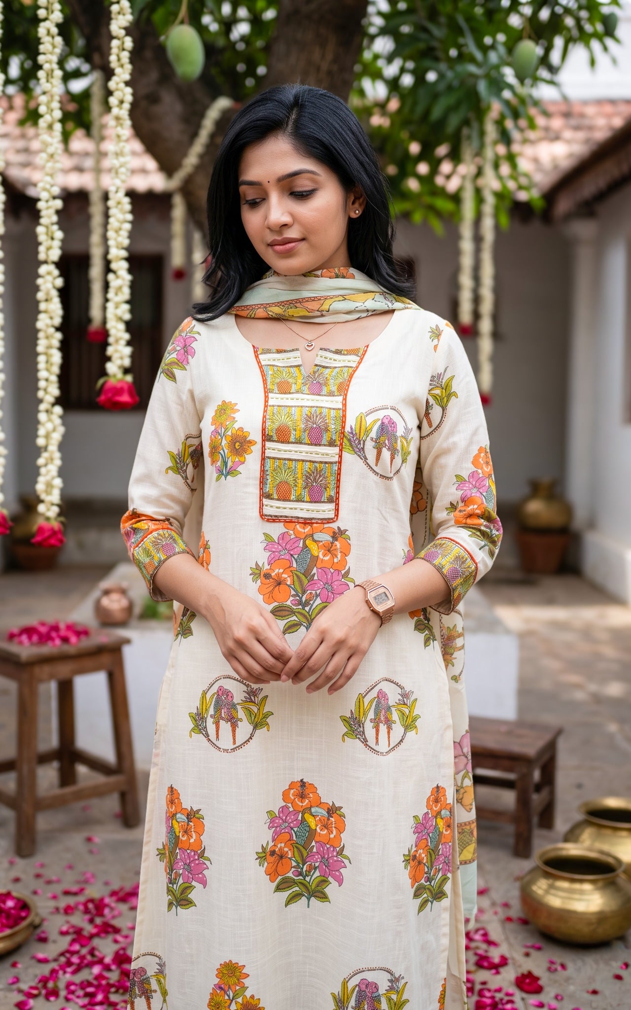 Linda (Kurti+Dupatta)