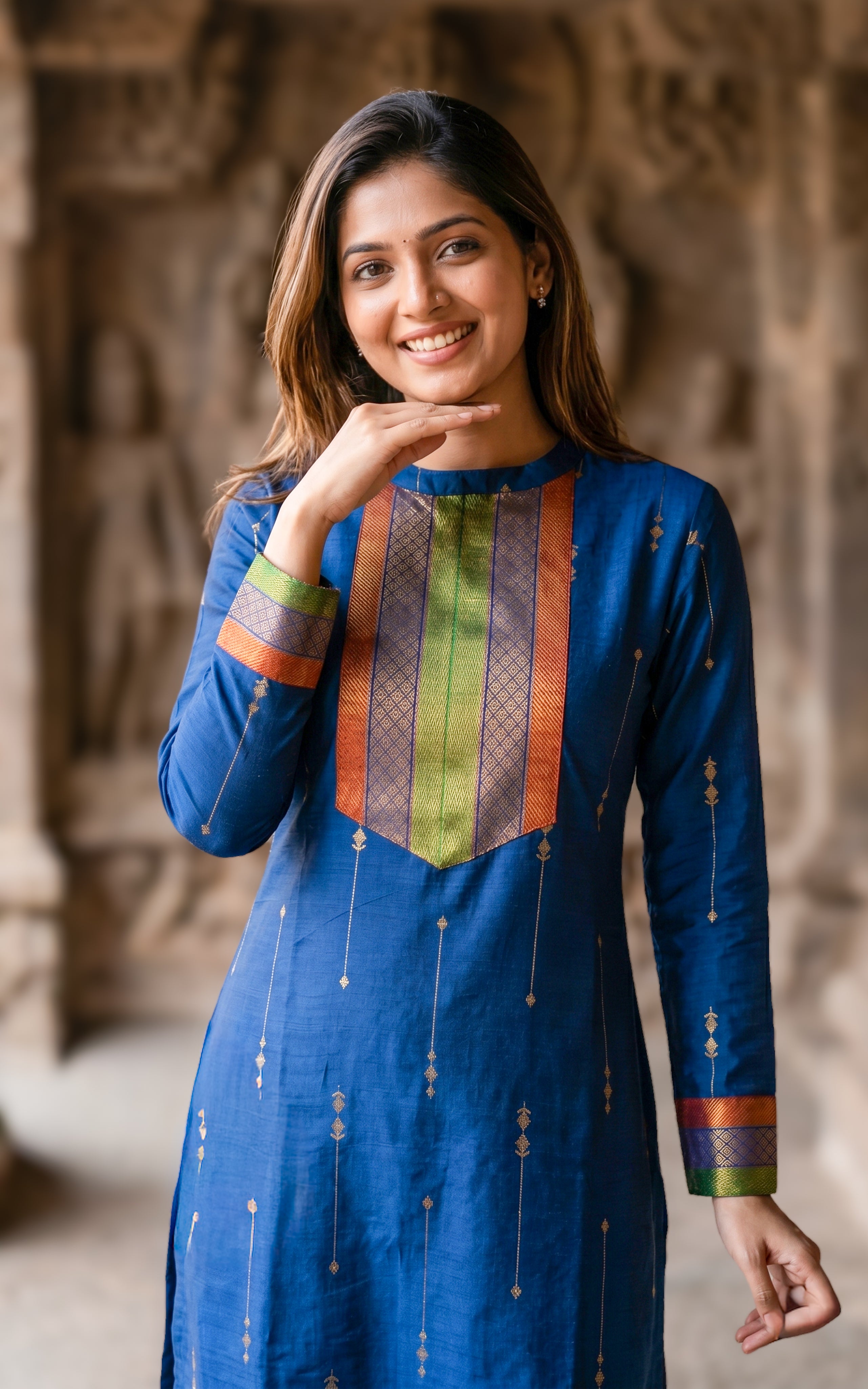 Thenmalar Blue