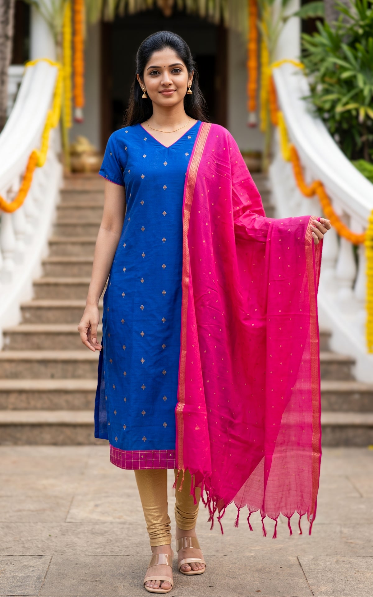 Snegalatha (Kurti+Dupatta)