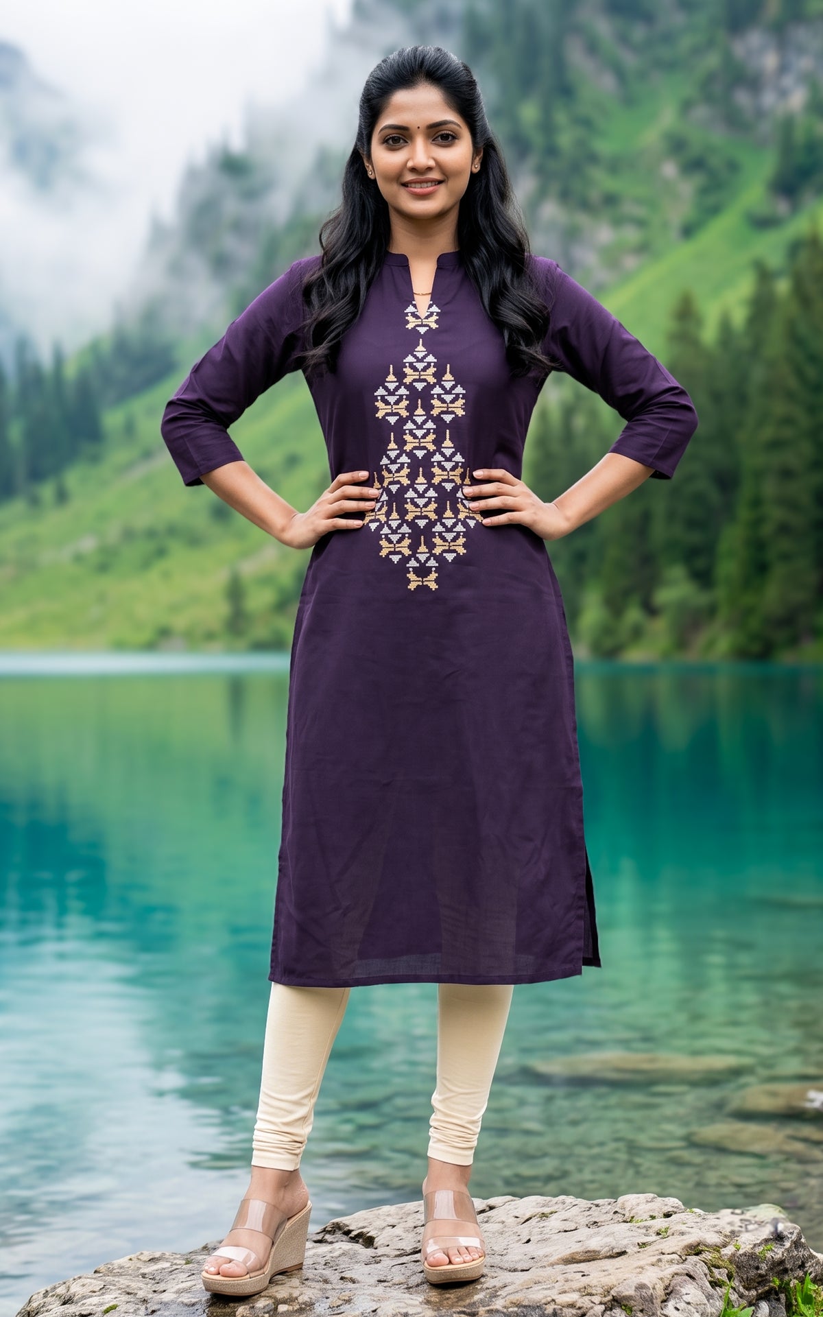 Monisha Dark Violet