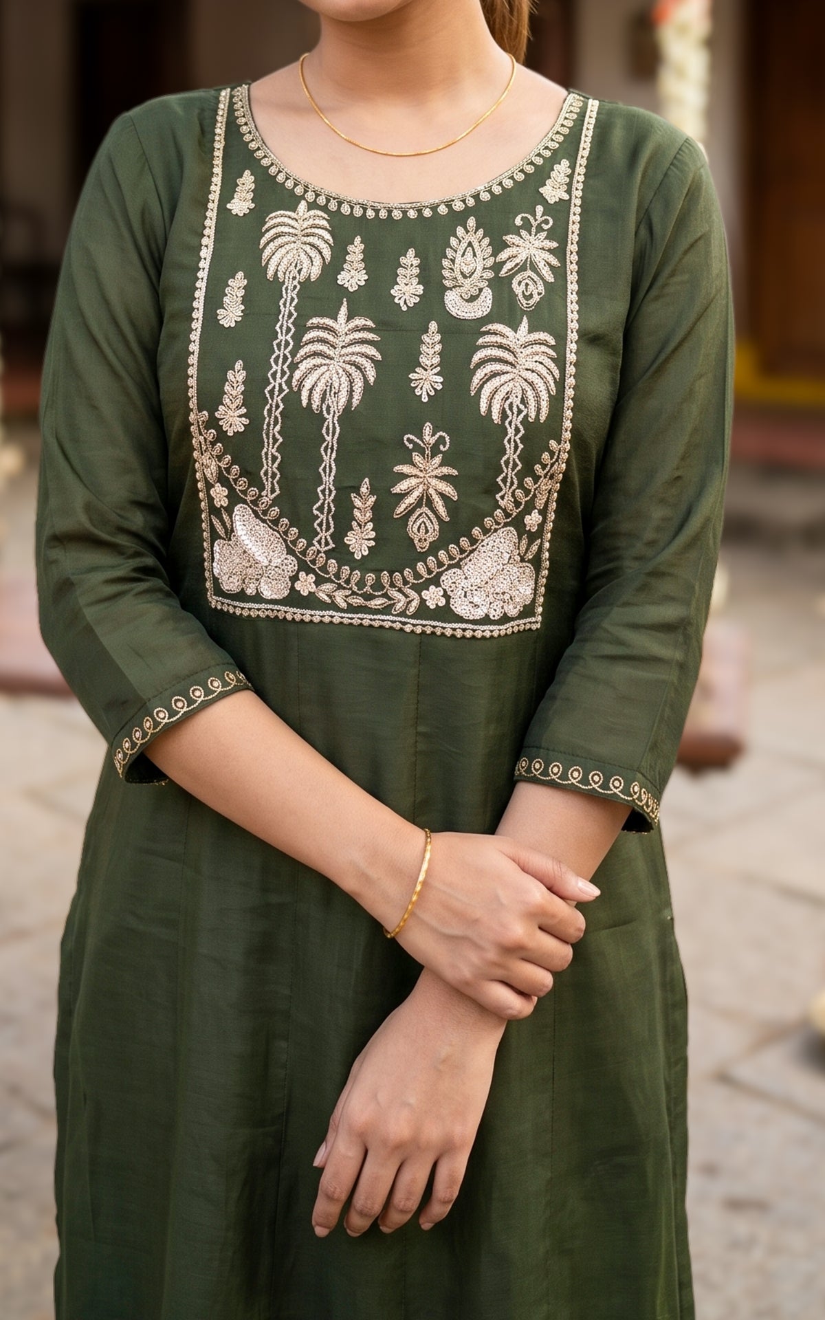 Olimathi (Kurti+Pant+Dupatta)