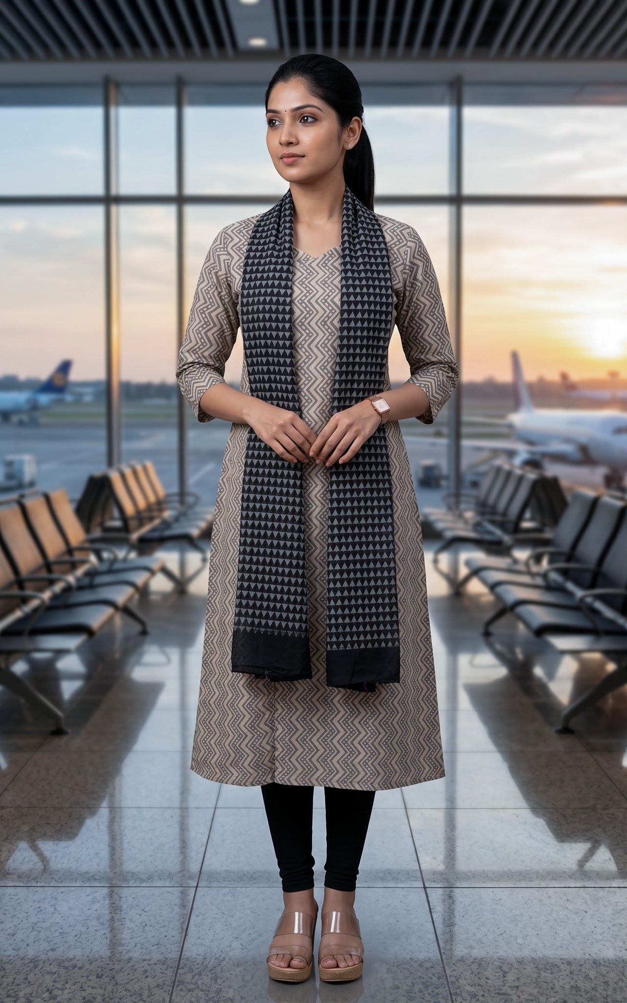 96 Jaanu Climax (Kurti+Dupatta)
