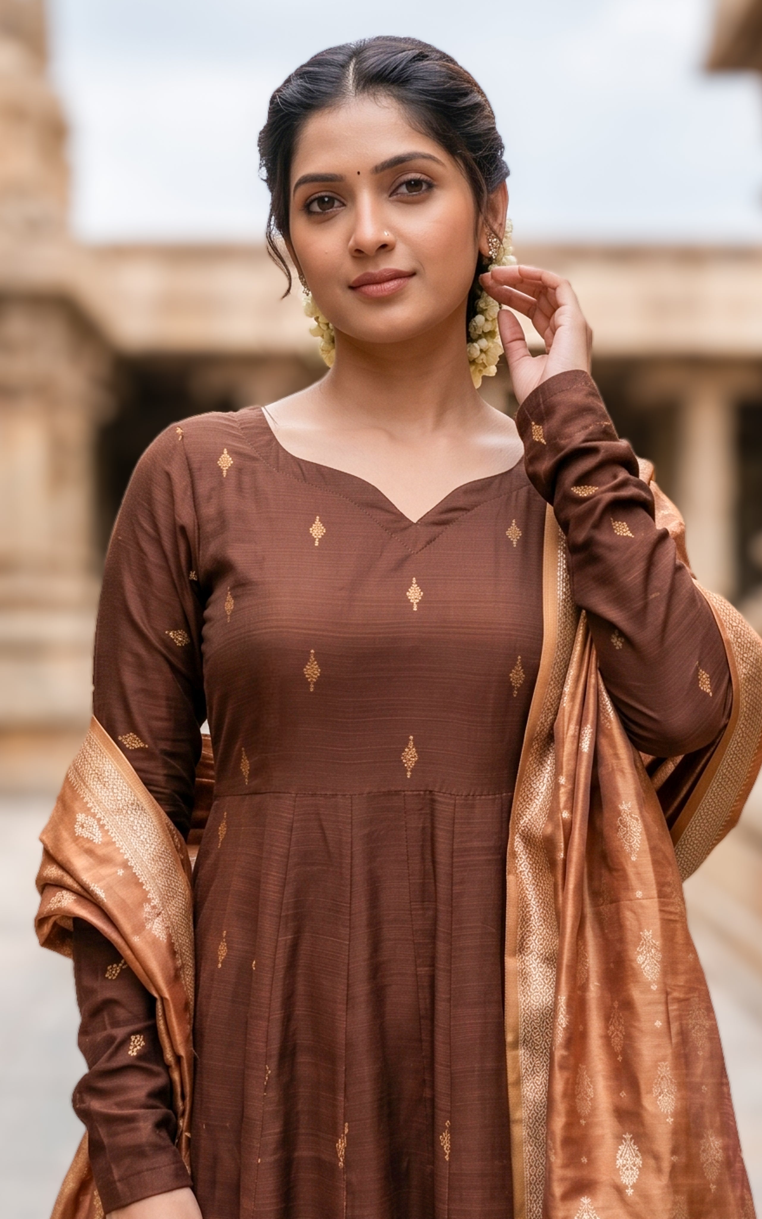 Yaazhi (Kurti+Dupatta)