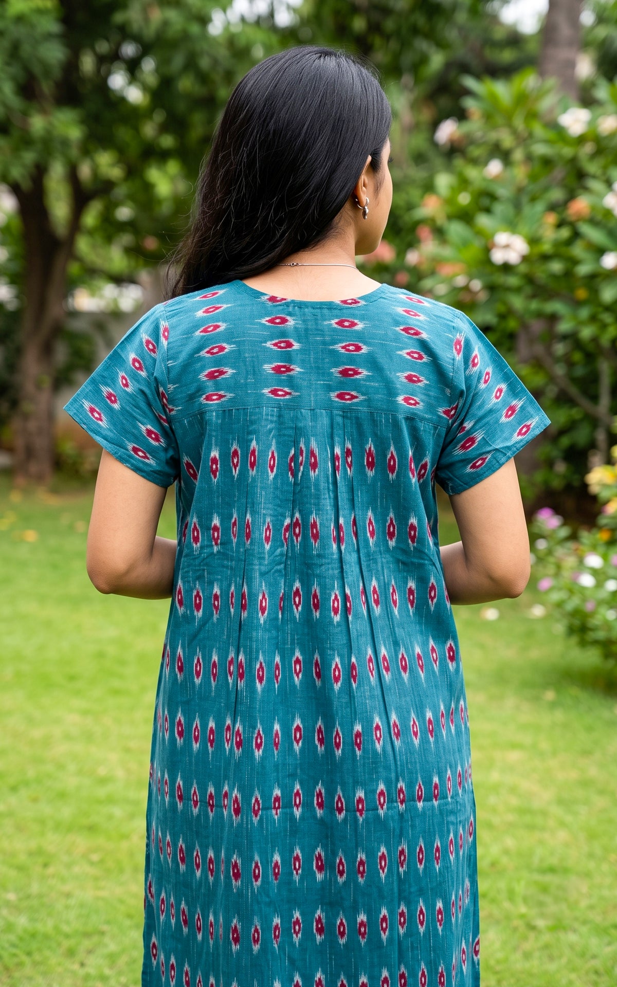 Cotton Straight Fit Nighty-165SS14A