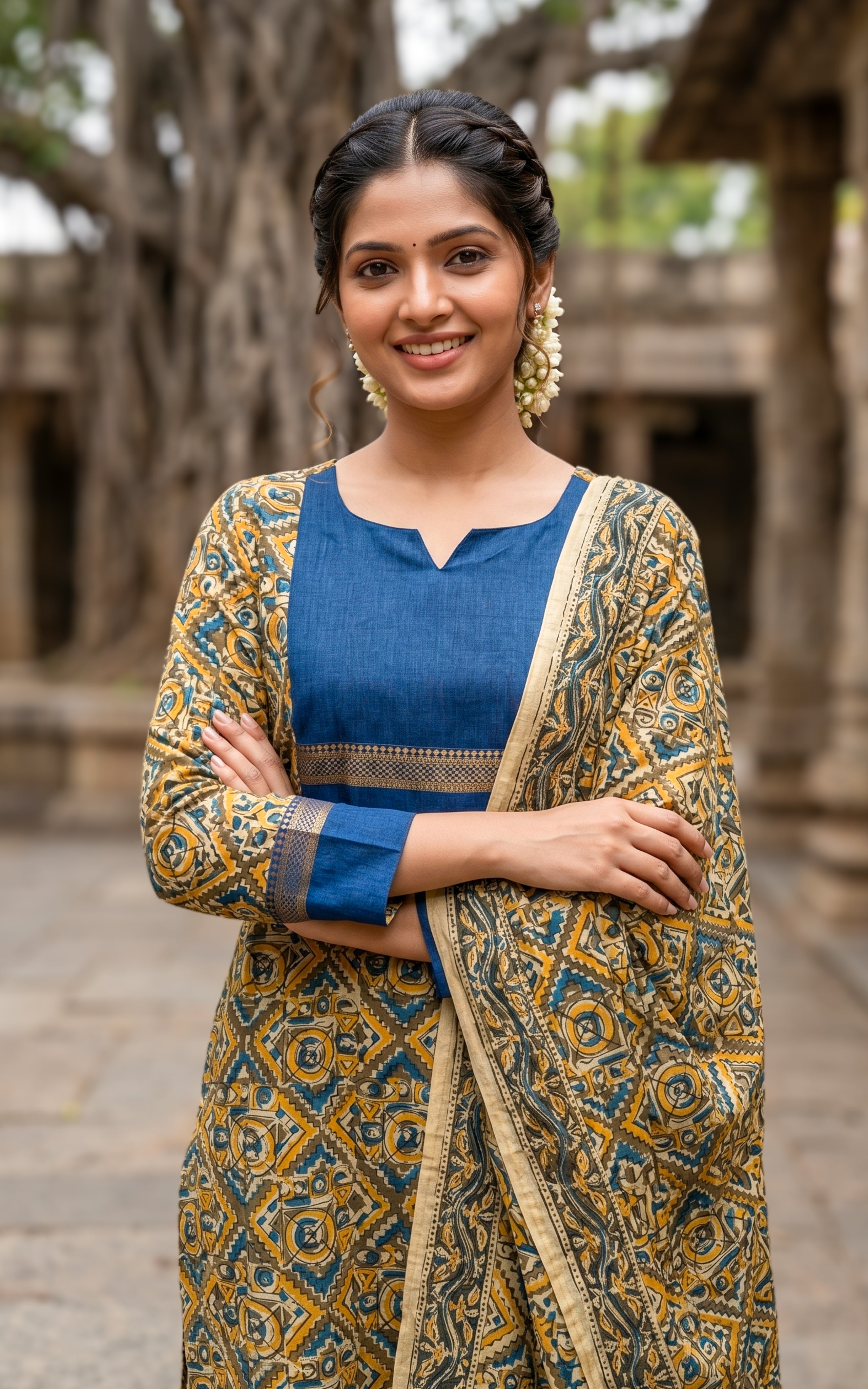 Avanitha A (Kurti+Dupatta)