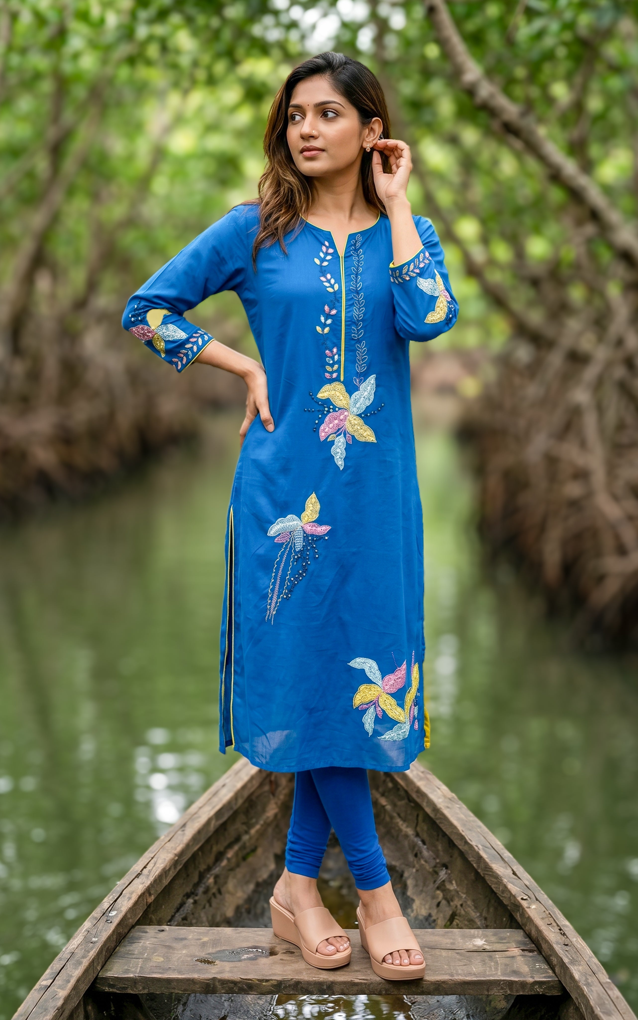 Cotton lightweight kurti for women