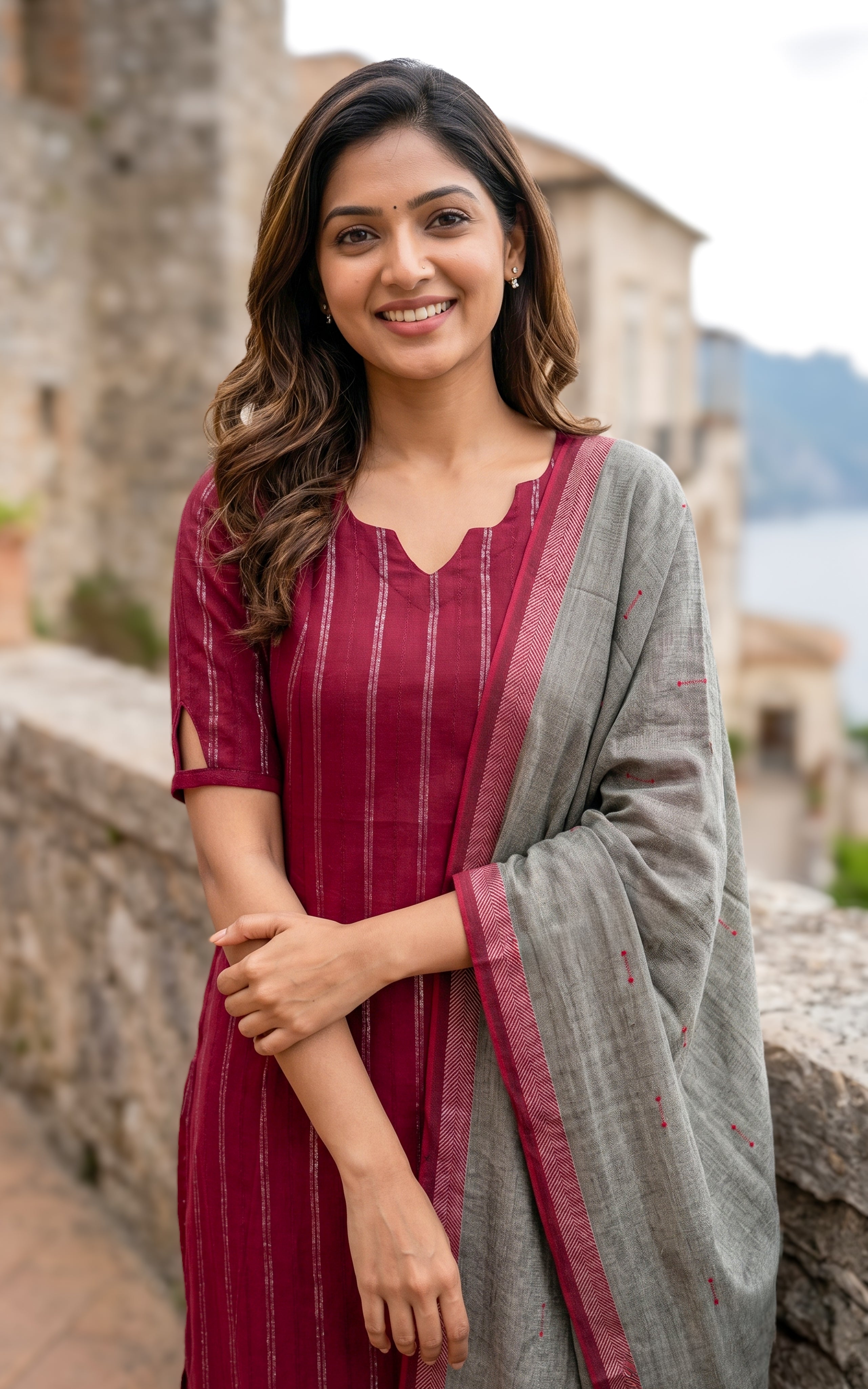 Magizharasi (Kurti+Dupatta)