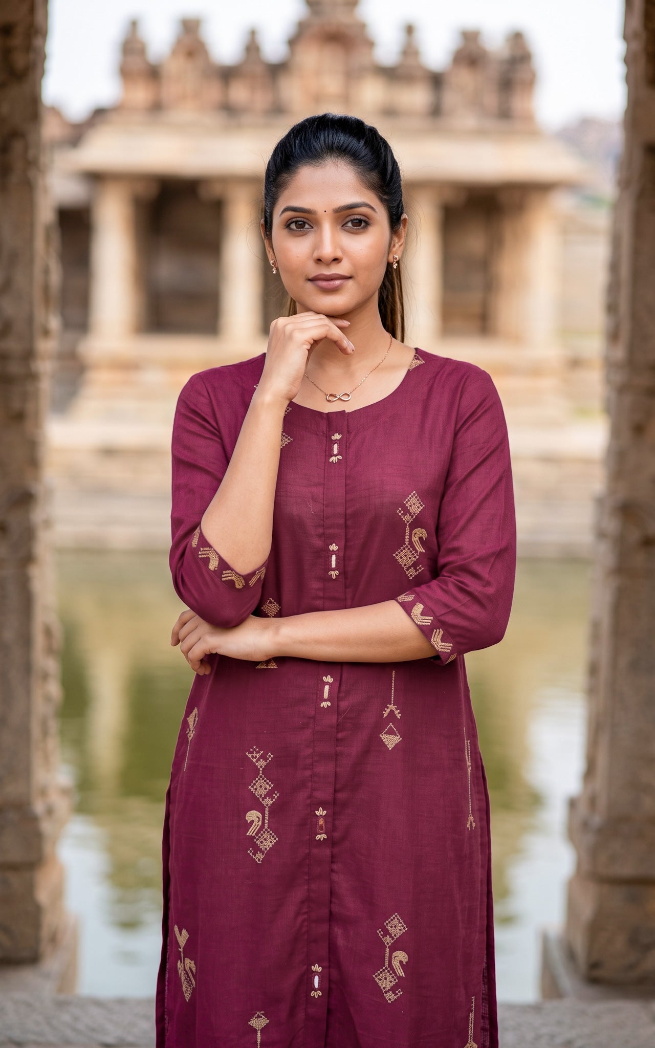 Anitha B (Kurti+Pant)