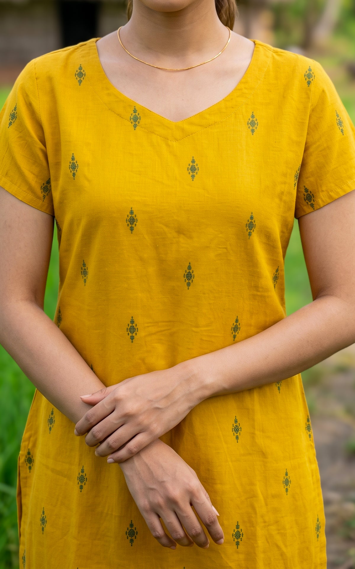 Raji Yellow (Kurti+Pant+Dupatta)