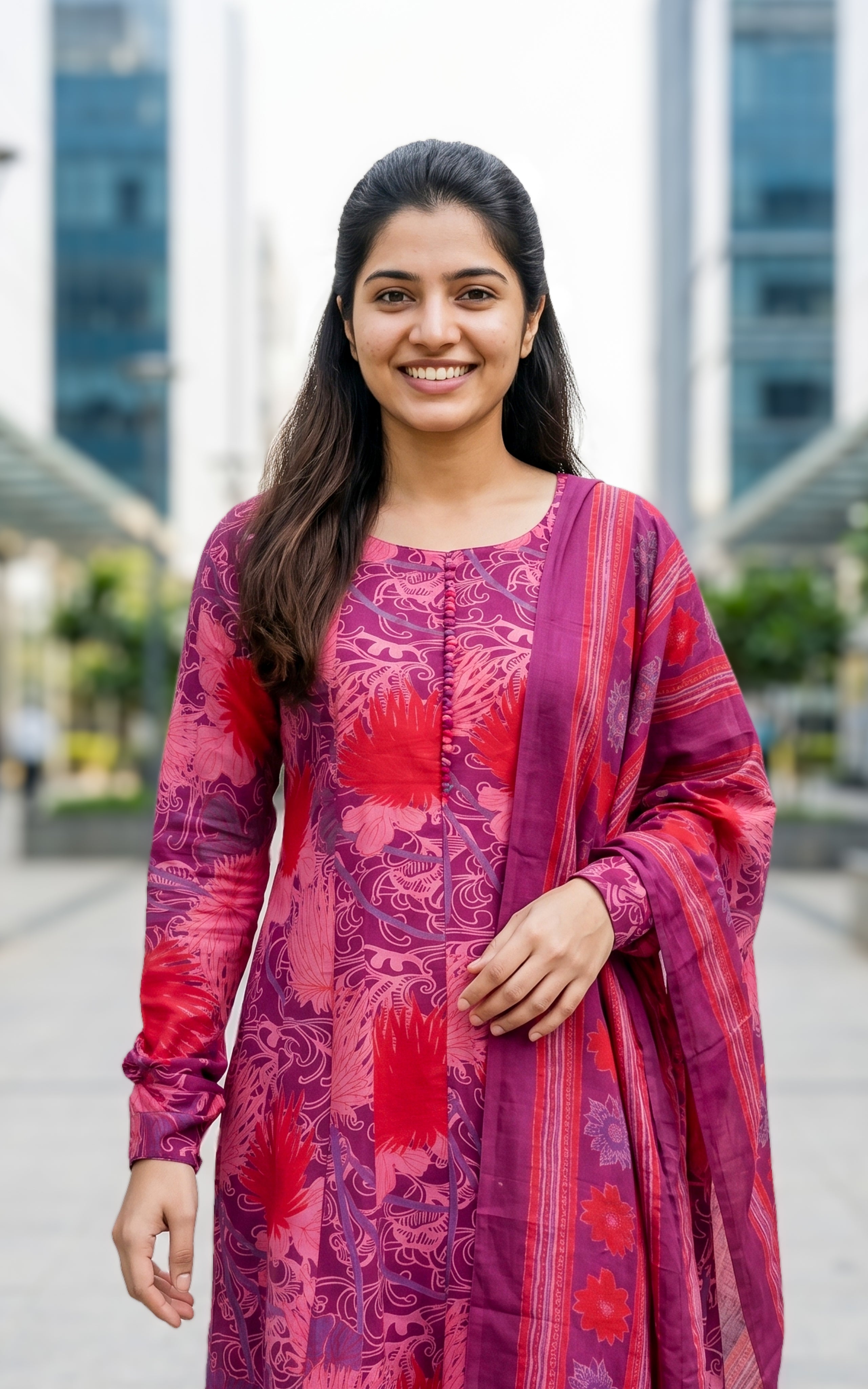 Kavimozhi (Kurti+Dupatta)