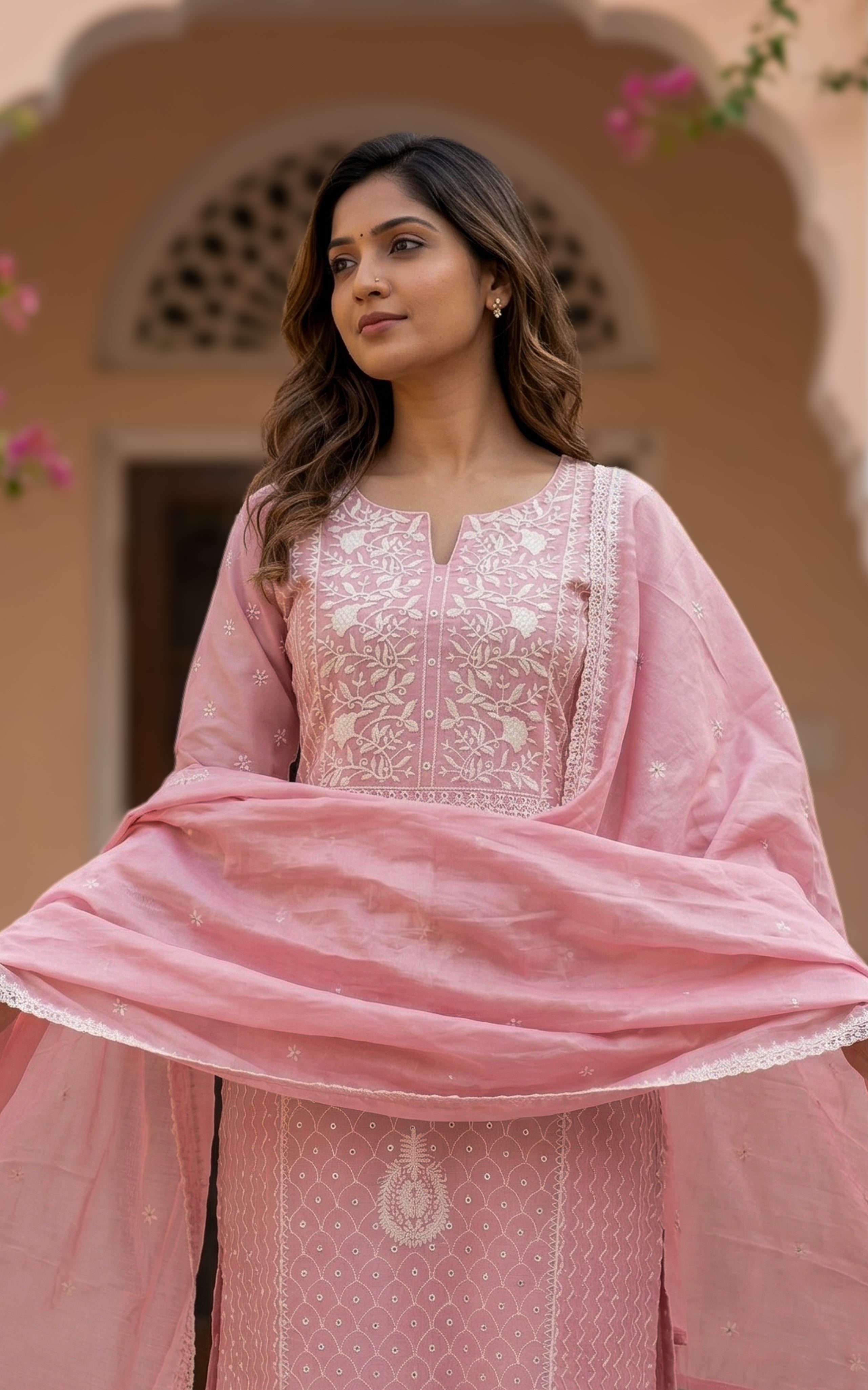 Yasmine (Kurti+Pant+Dupatta)