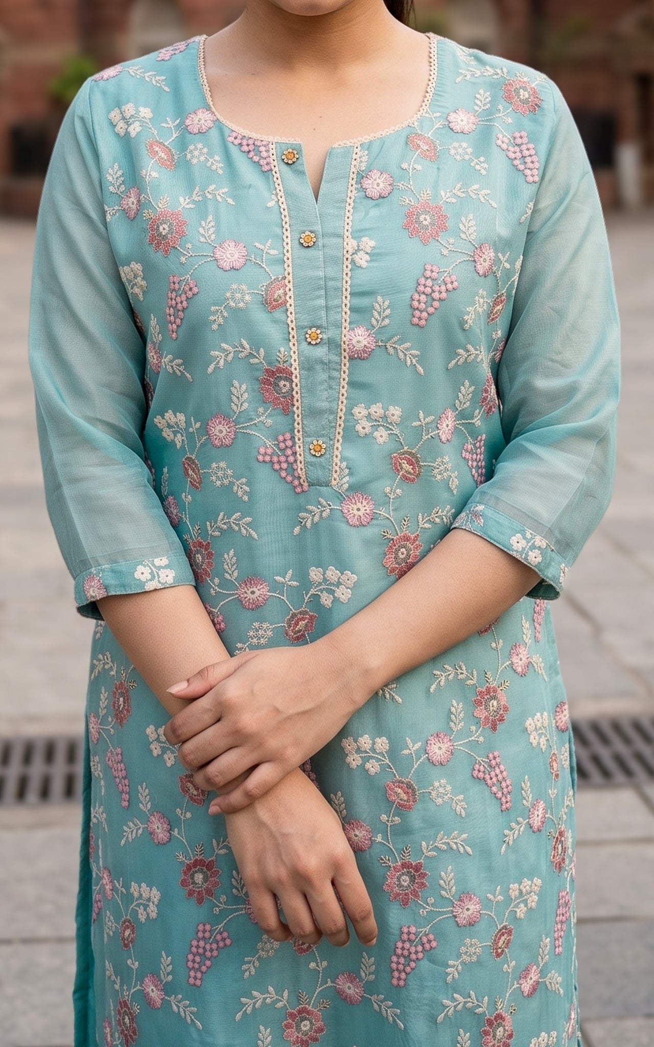 Rushika (Kurti+Pant+Dupatta)