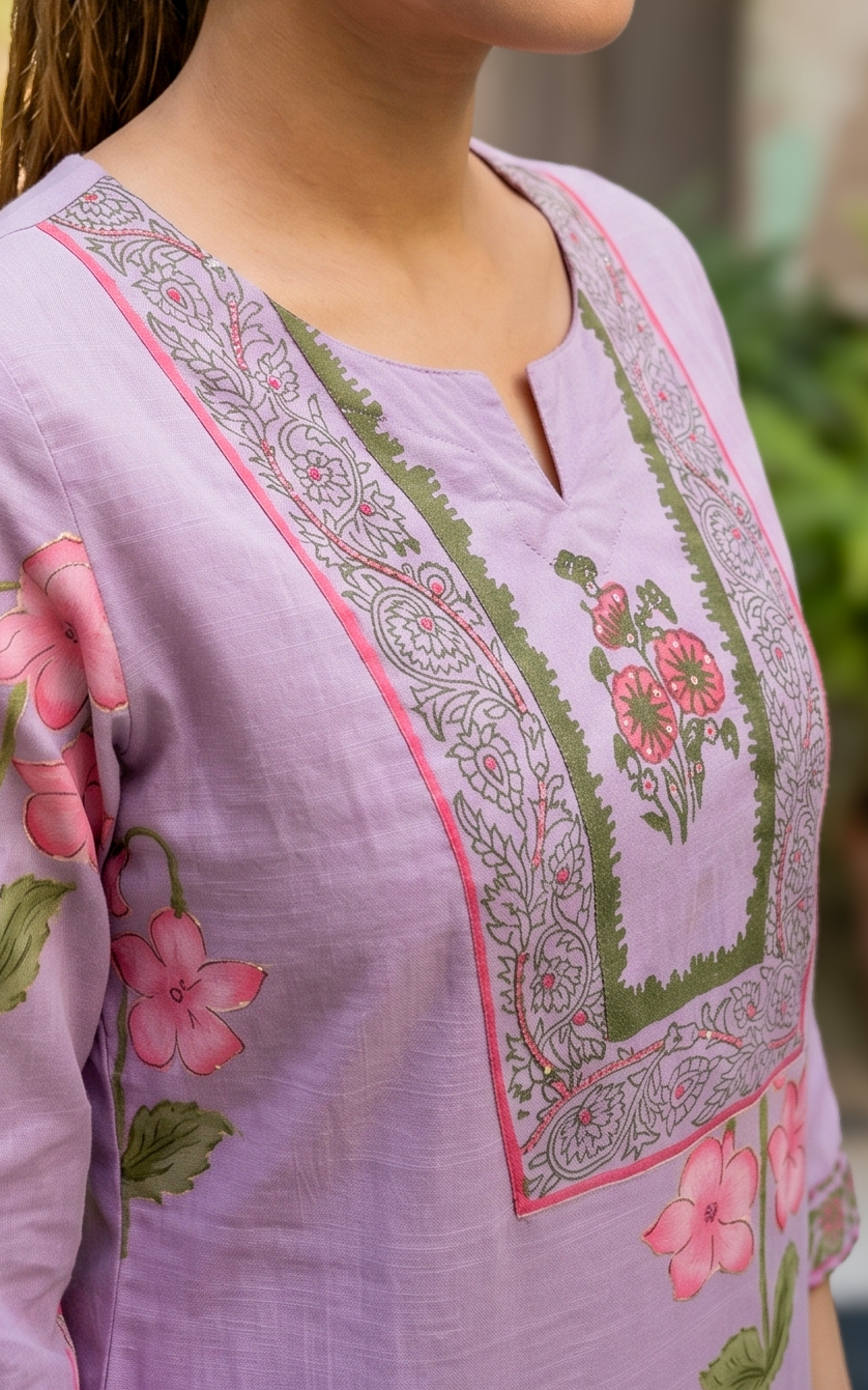 Durga Sri B (Kurti+Pant+Dupatta)