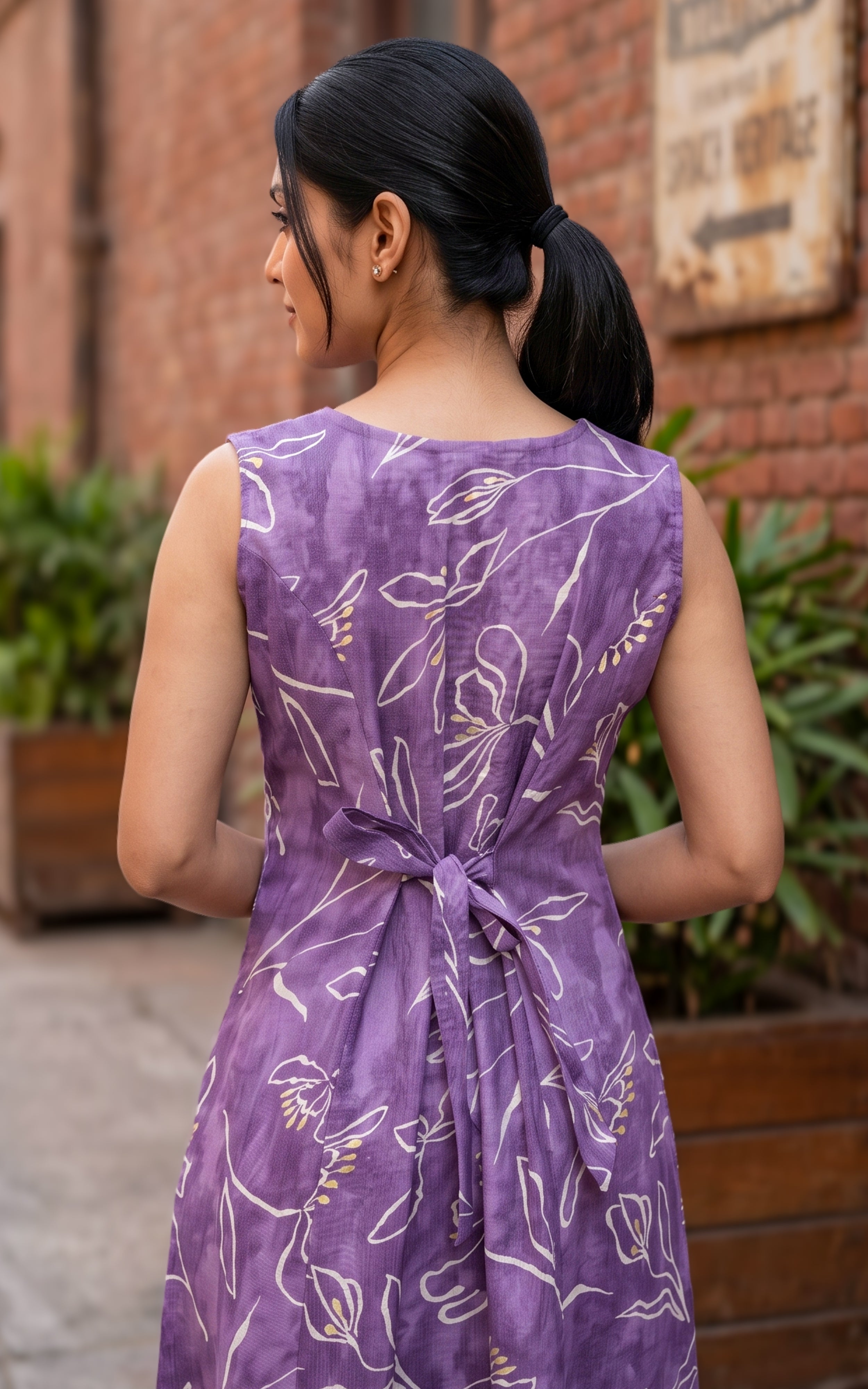 Fabiya Lavender (Kurti+Pant)