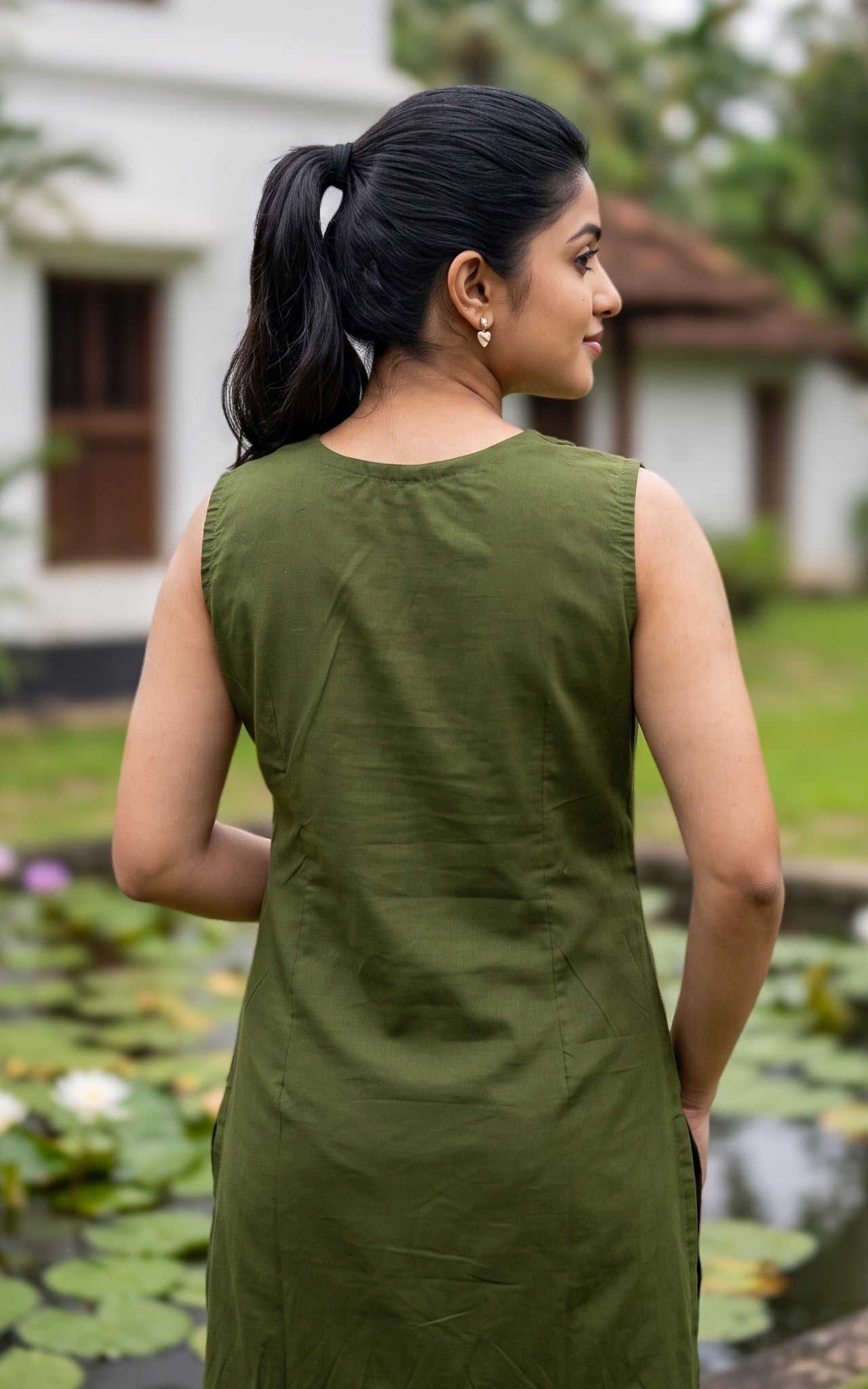Nithiyalakshmi Handblock (Kurti+Pant+Dupatta)