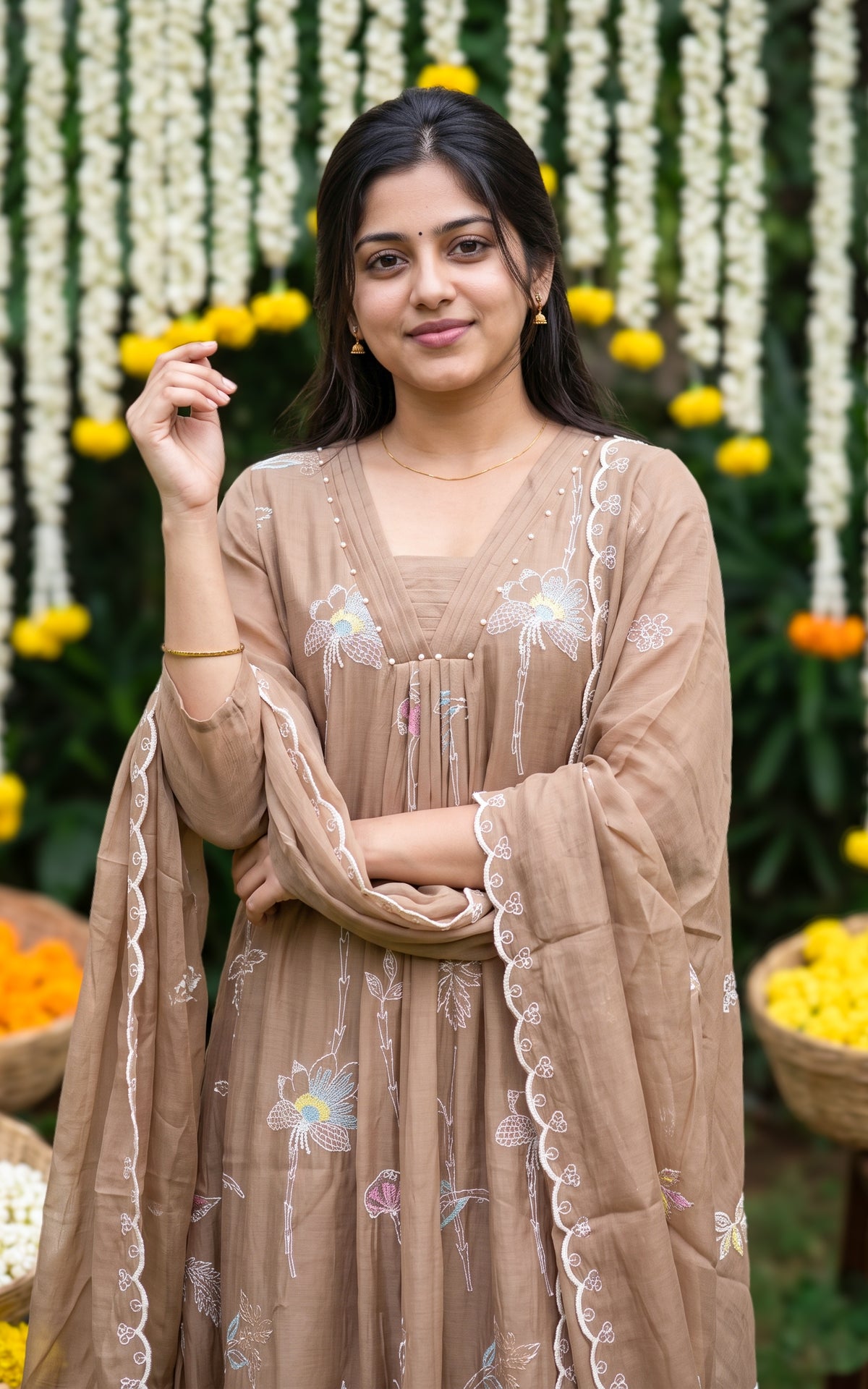 Nayanitha (Kurti+Pant+Dupatta)