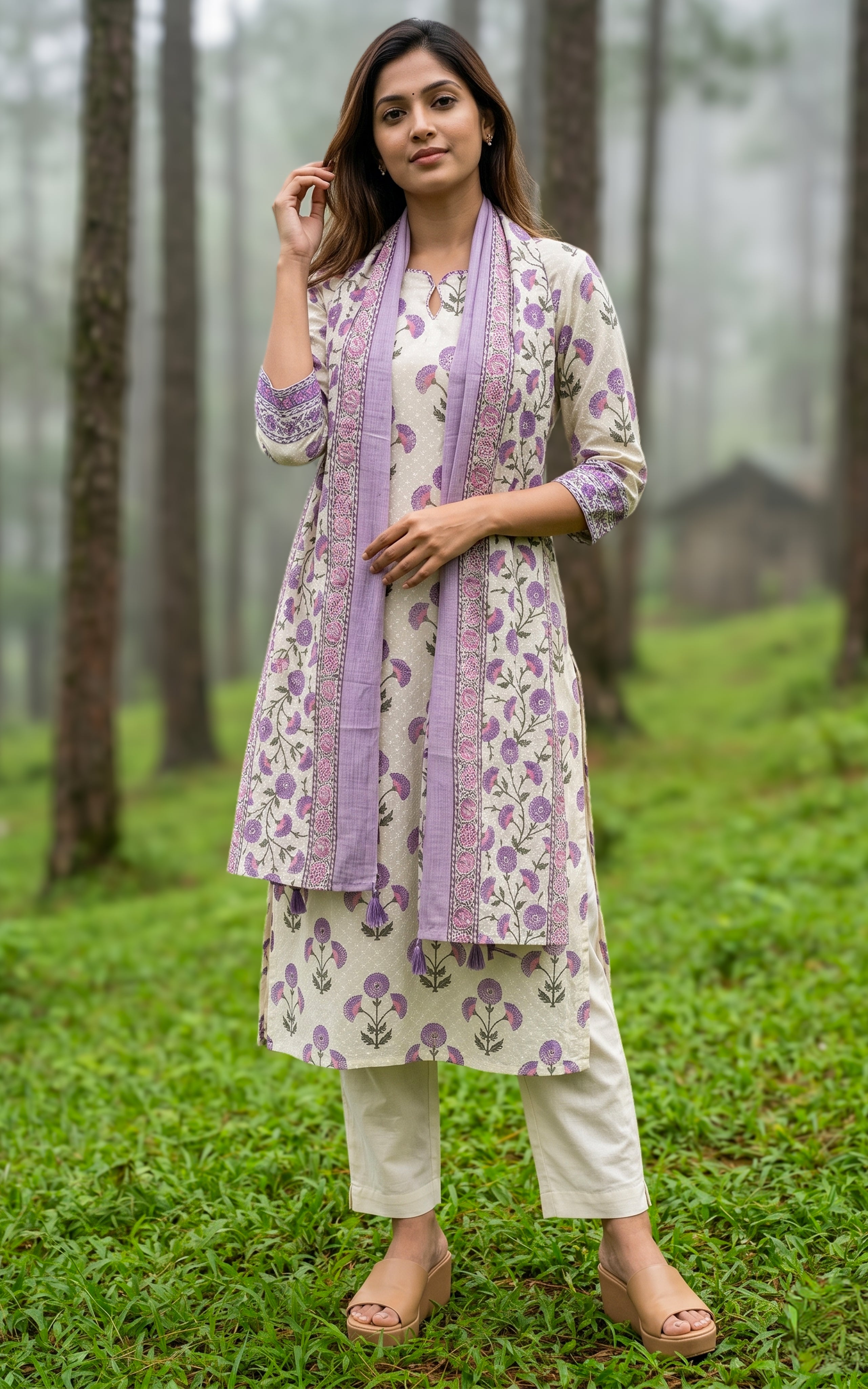 Thenarasi (Kurti+Dupatta)