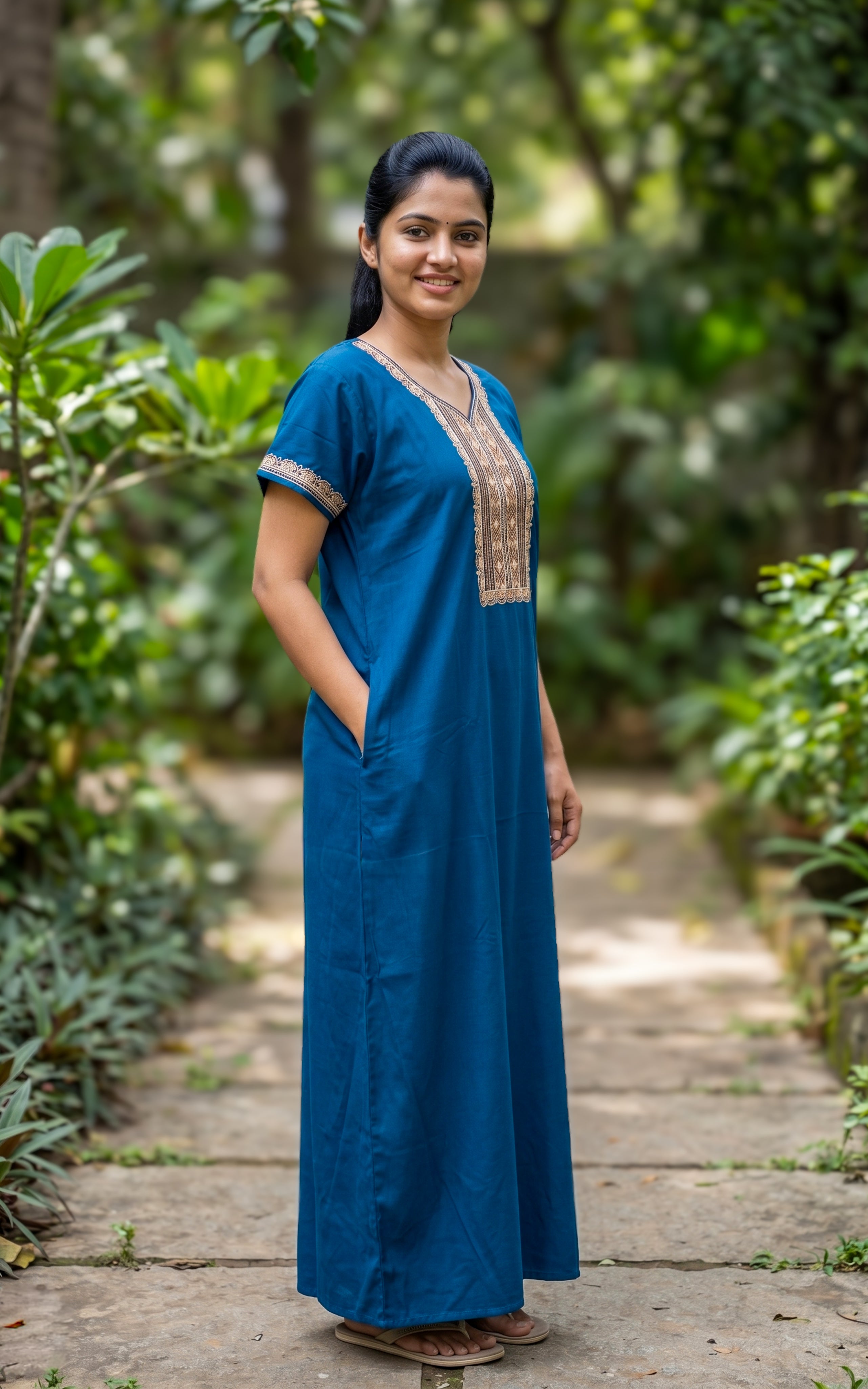 Spun Straight Fit Nighty-160SS21