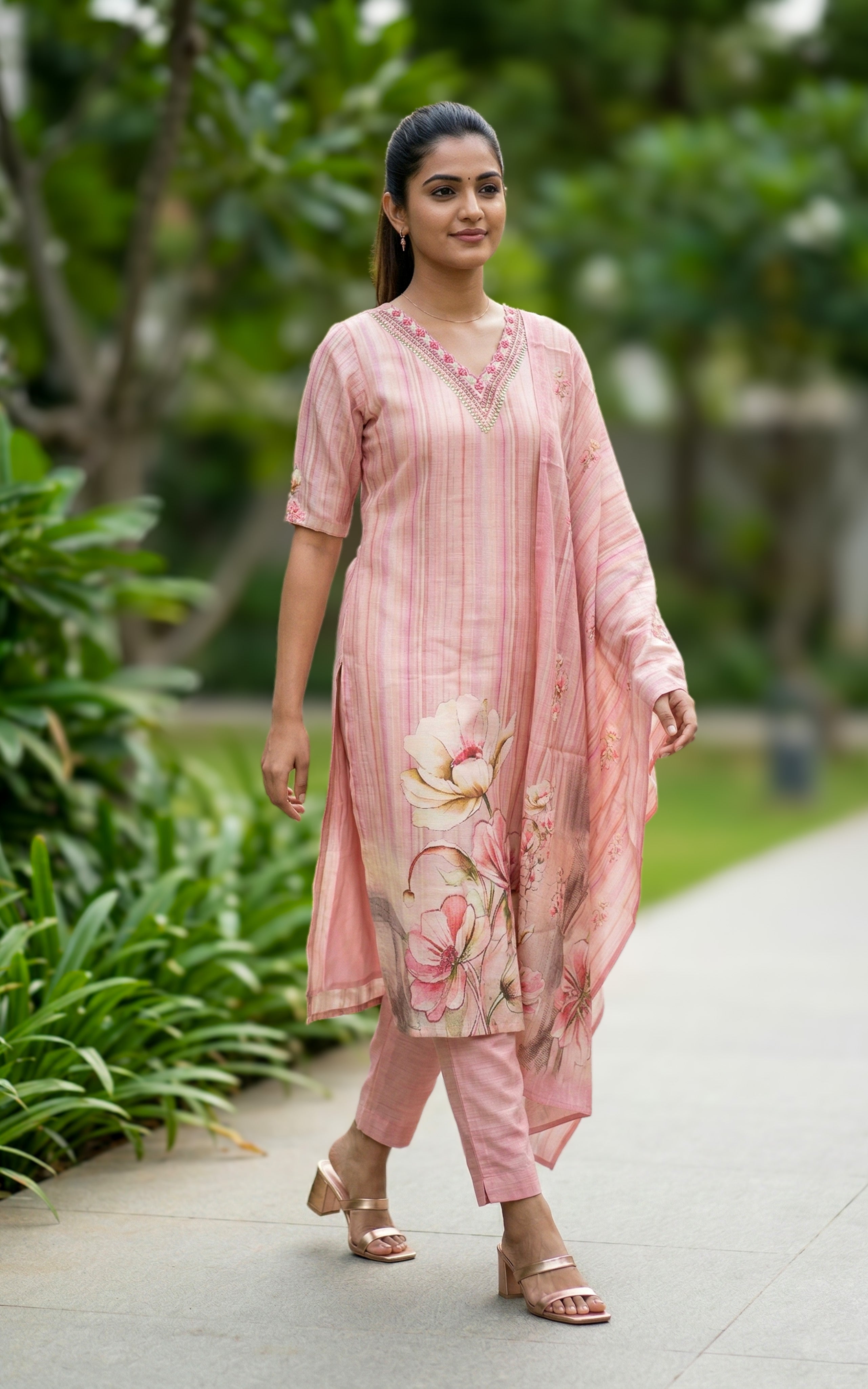 formal straight cut kurti for office
simple rayon kurti pant set for women