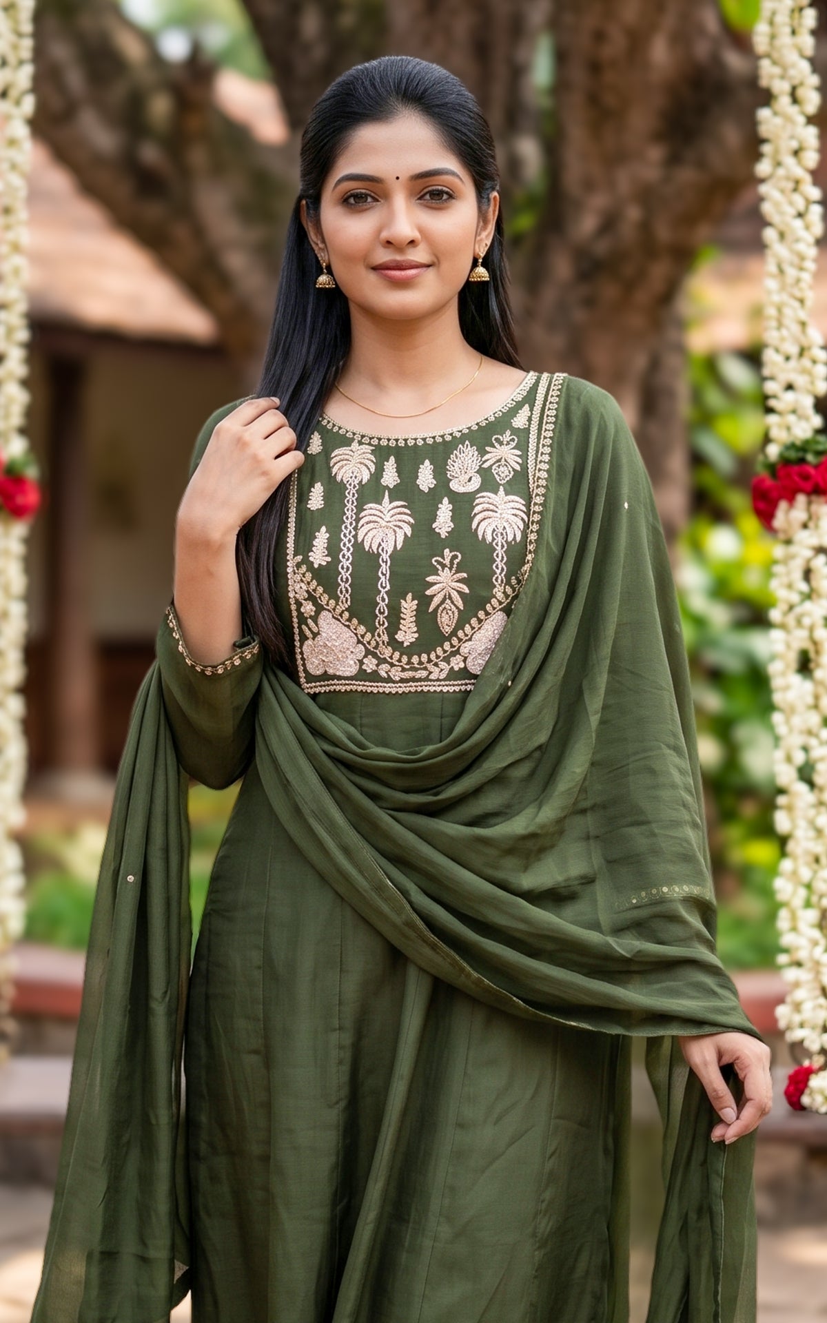 Olimathi (Kurti+Pant+Dupatta)