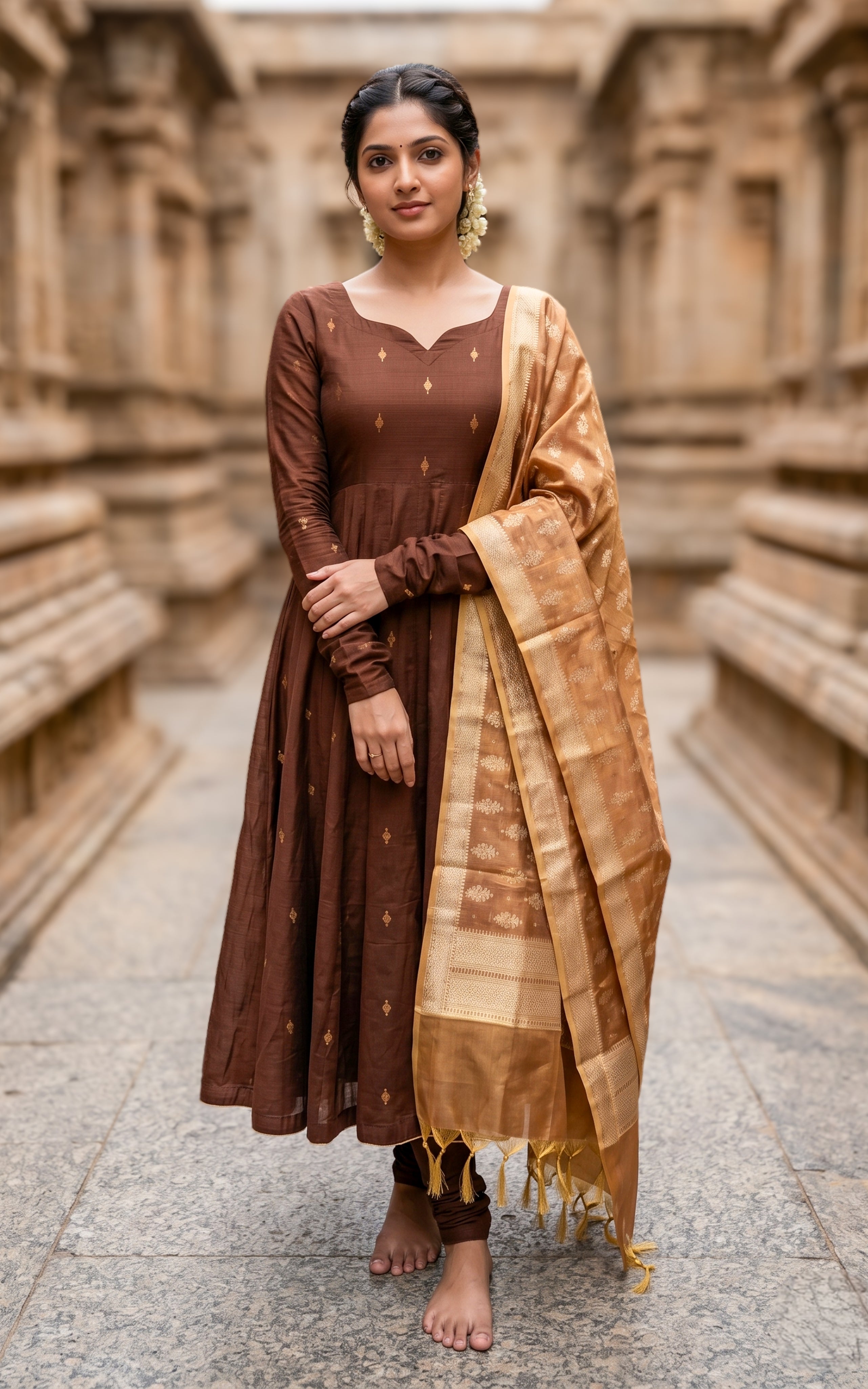 Yaazhi (Kurti+Dupatta)