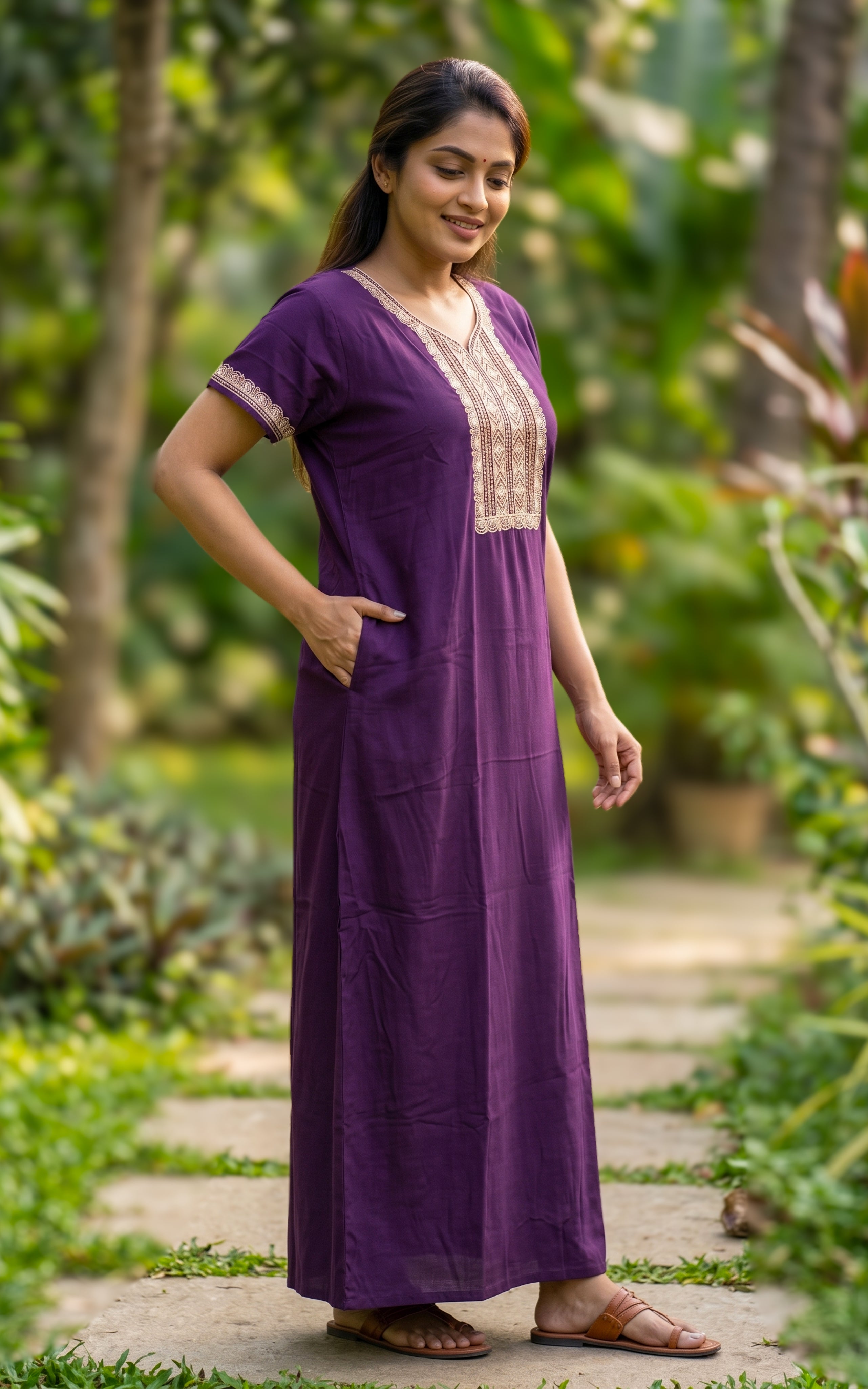 Spun Straight Fit Nighty-160SS21B