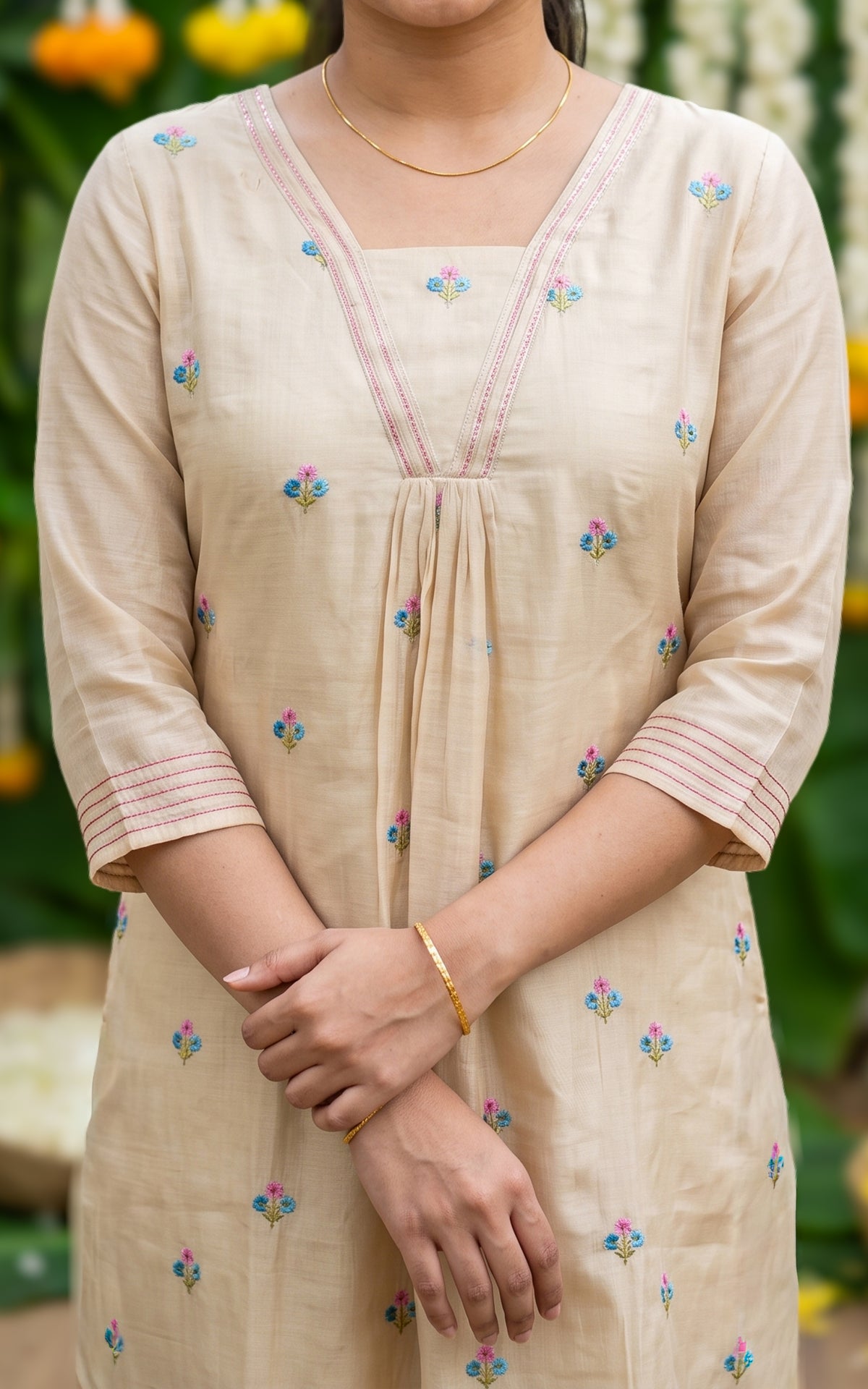 Poomalar (Kurti+Pant+Dupatta)