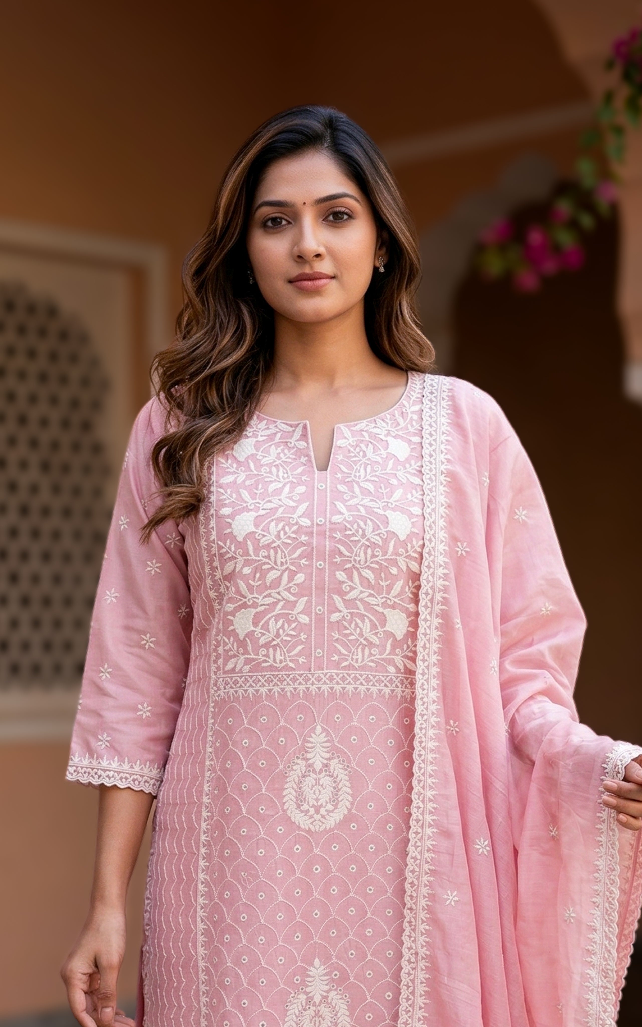 Yasmine (Kurti+Pant+Dupatta)
