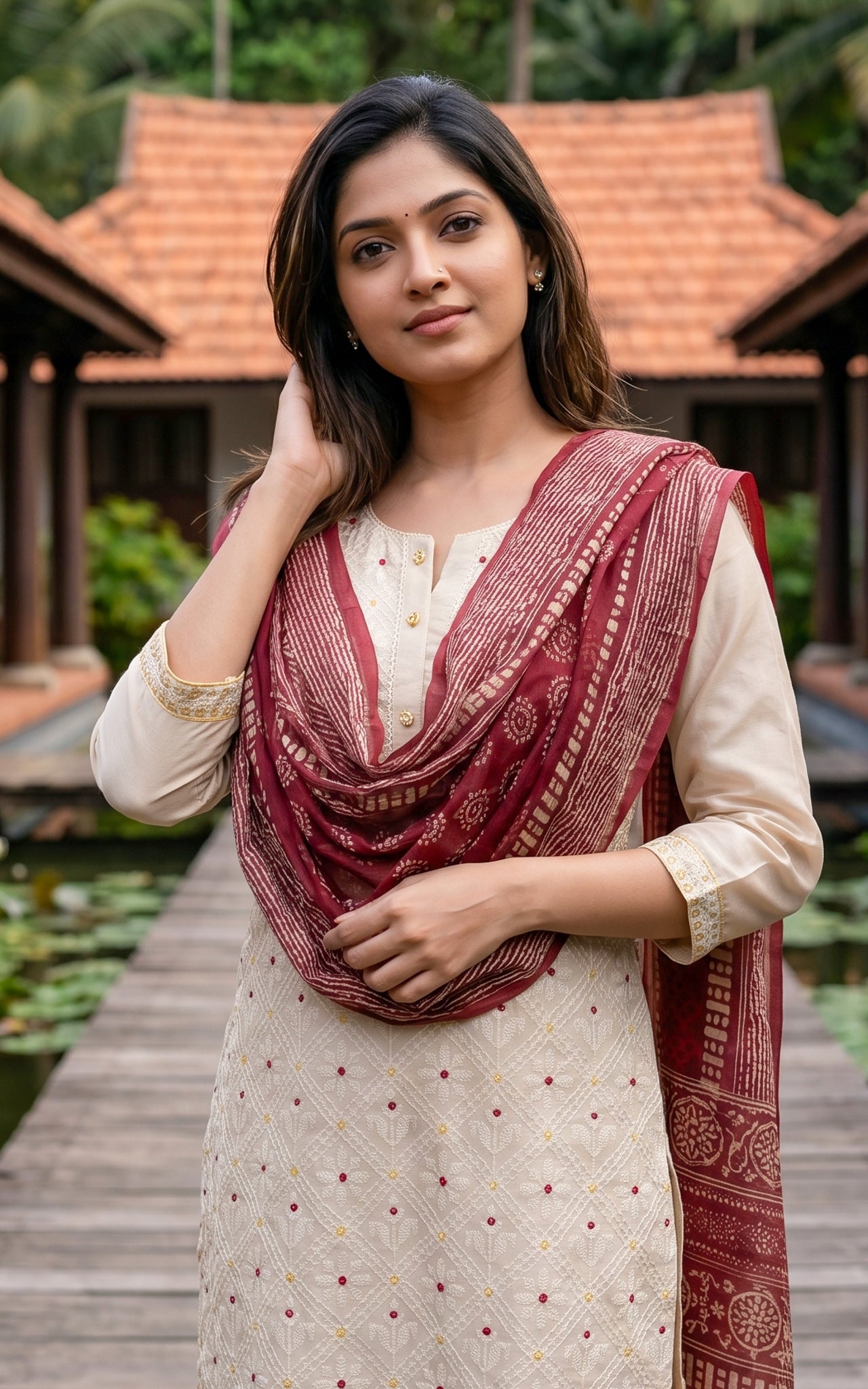 Rajakumari B (Kurti+Pant+Dupatta)