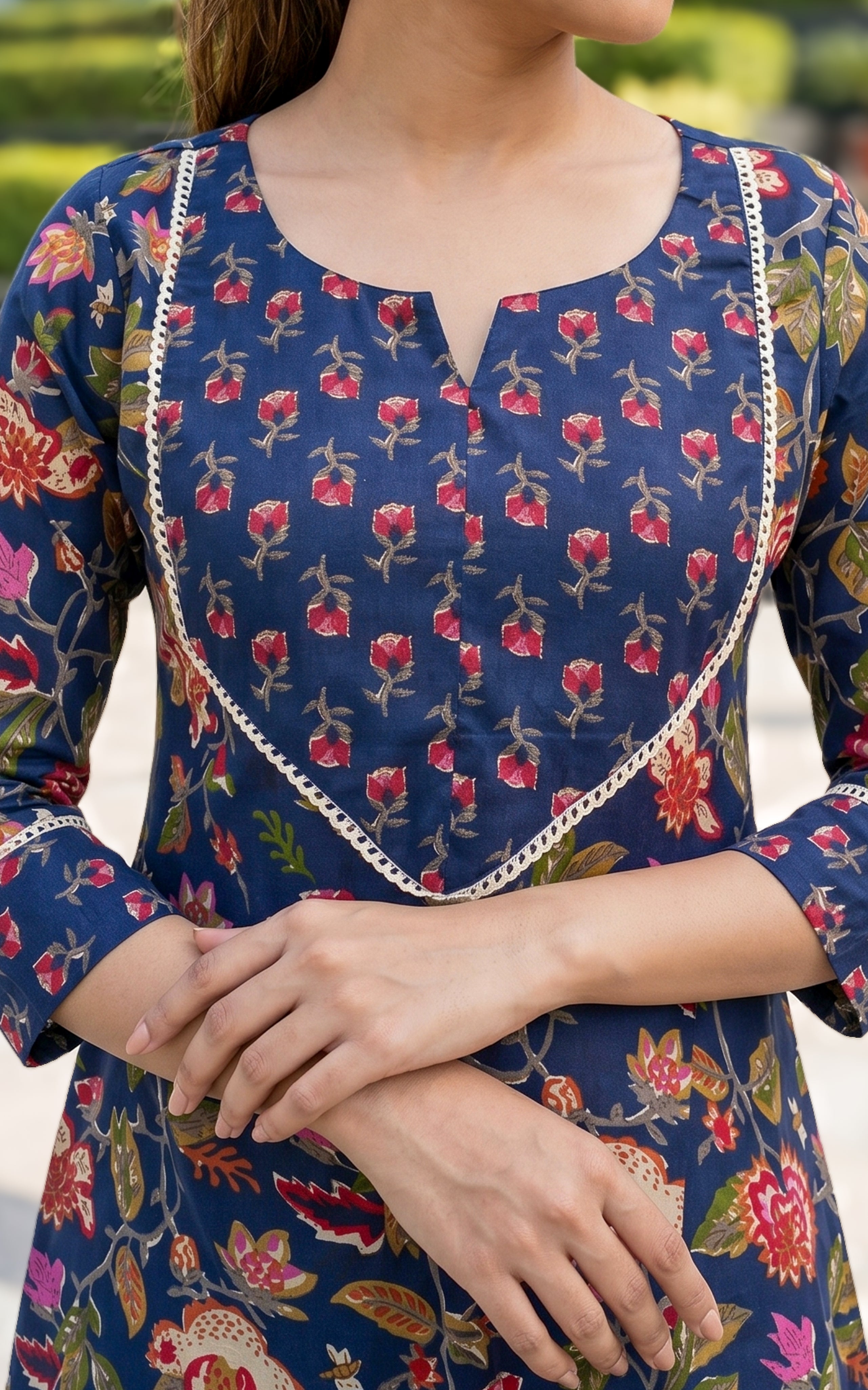 Saipriya B (Kurti+Pant+Dupatta)