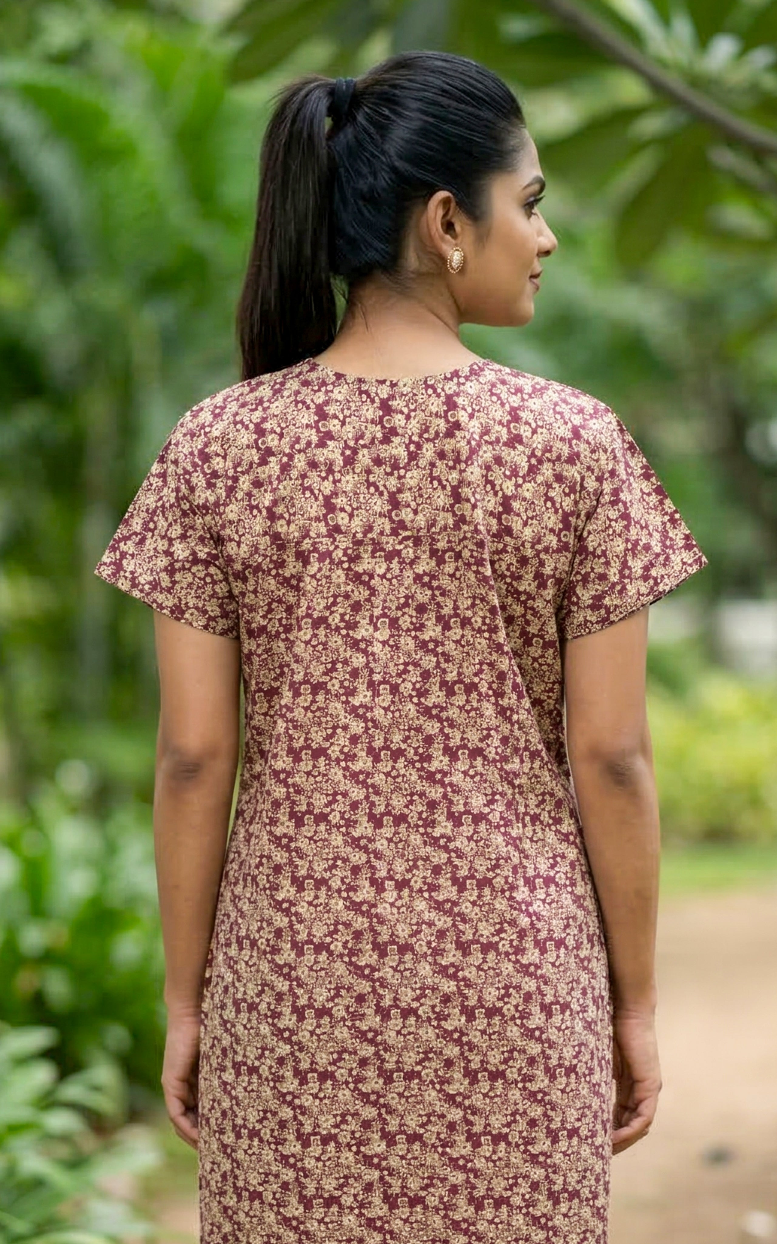 Cotton Straight Fit Nighty-159SS2