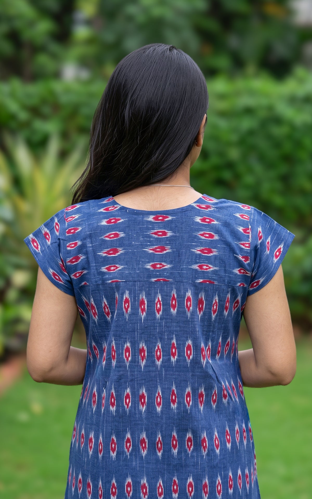 Cotton Straight Fit Nighty-166SS6