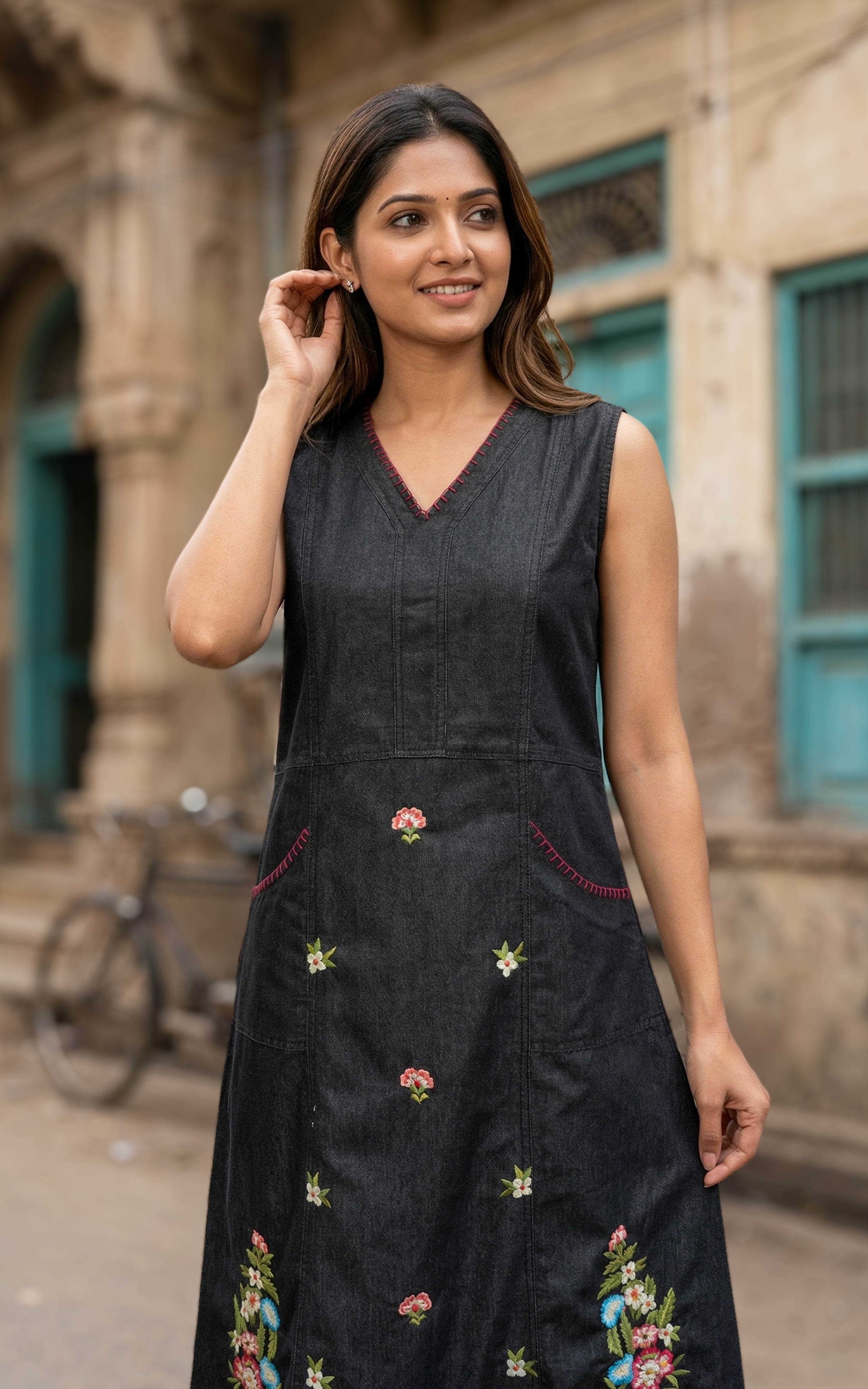 Sleeveless Kurti