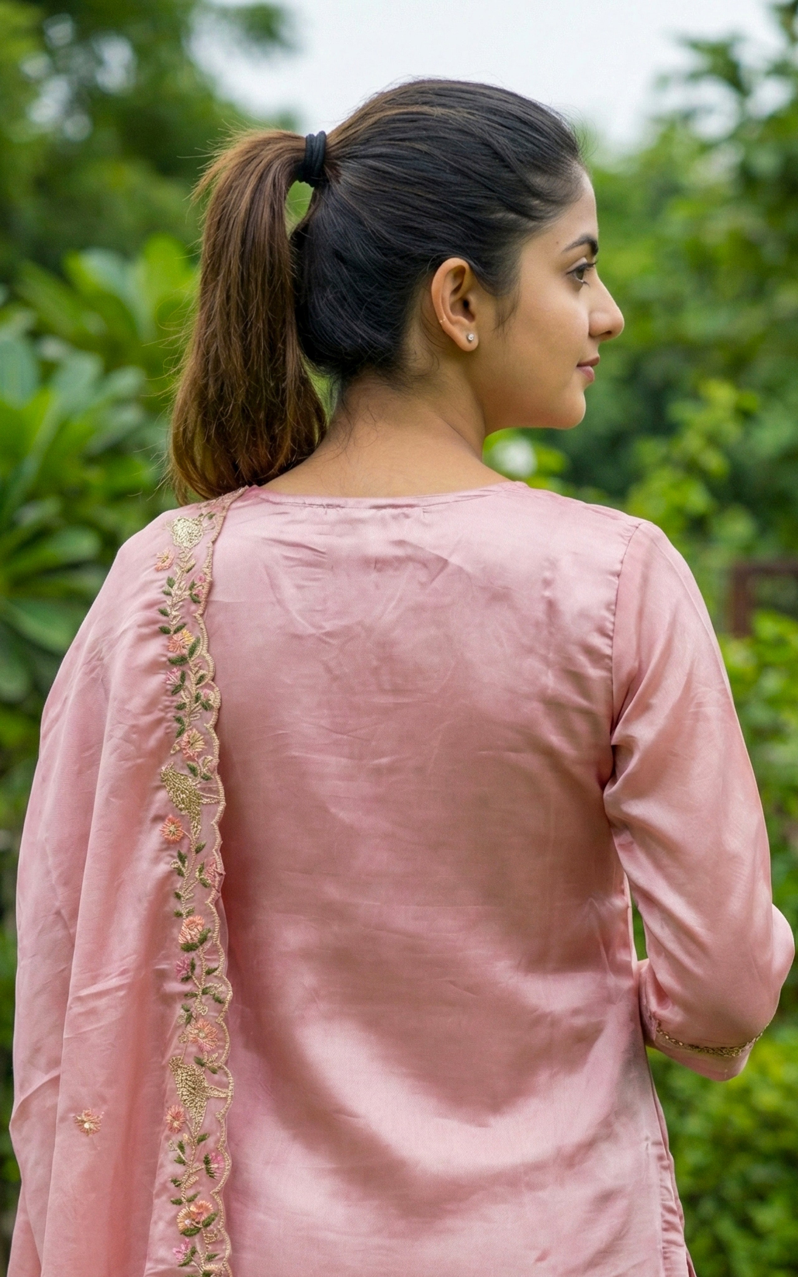 three fourth sleeve kurti for women