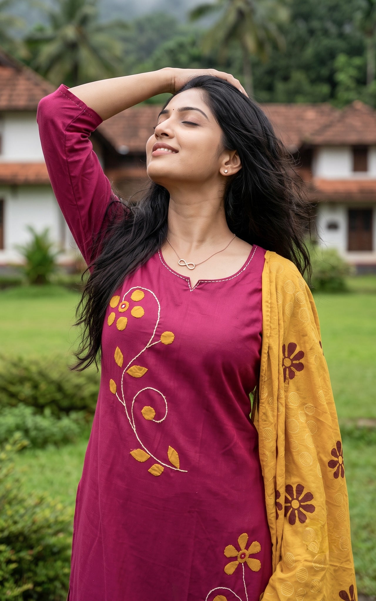 Gayathri (Kurti+Pant+Dupatta)