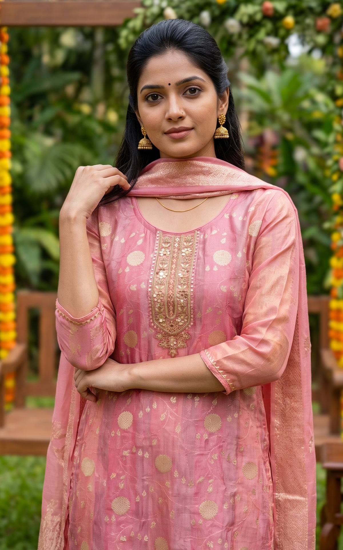 Hashna (Kurti+Pant+Dupatta)