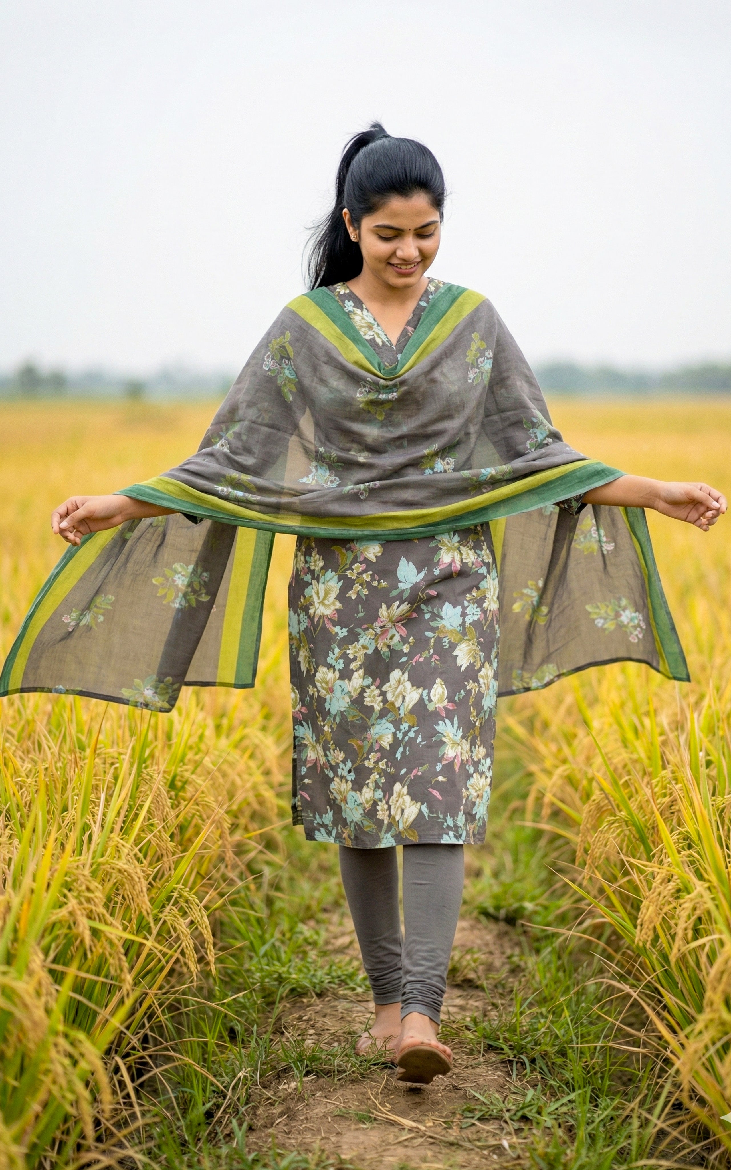 Arivarasi (Kurti+Dupatta)
