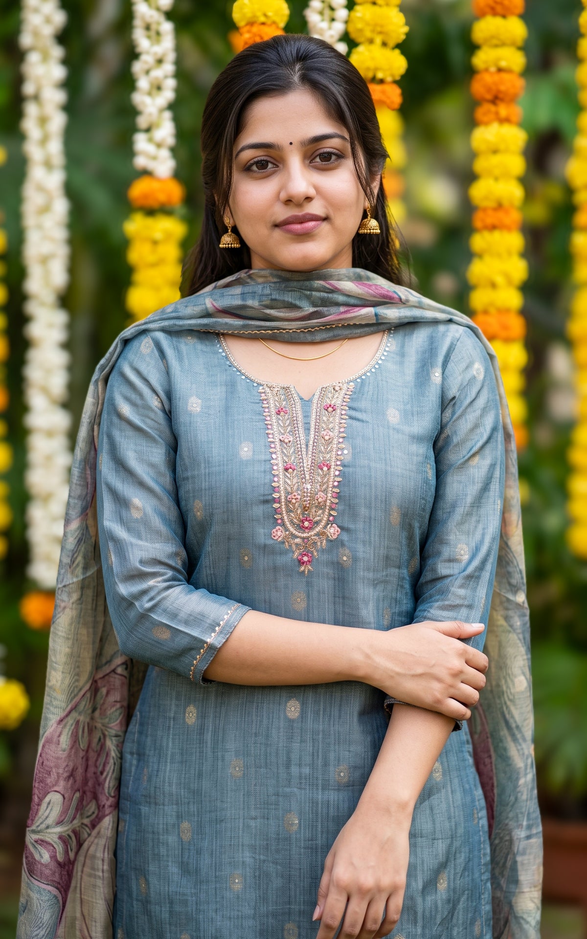 Ramitha (Kurti+Pant+Dupatta)