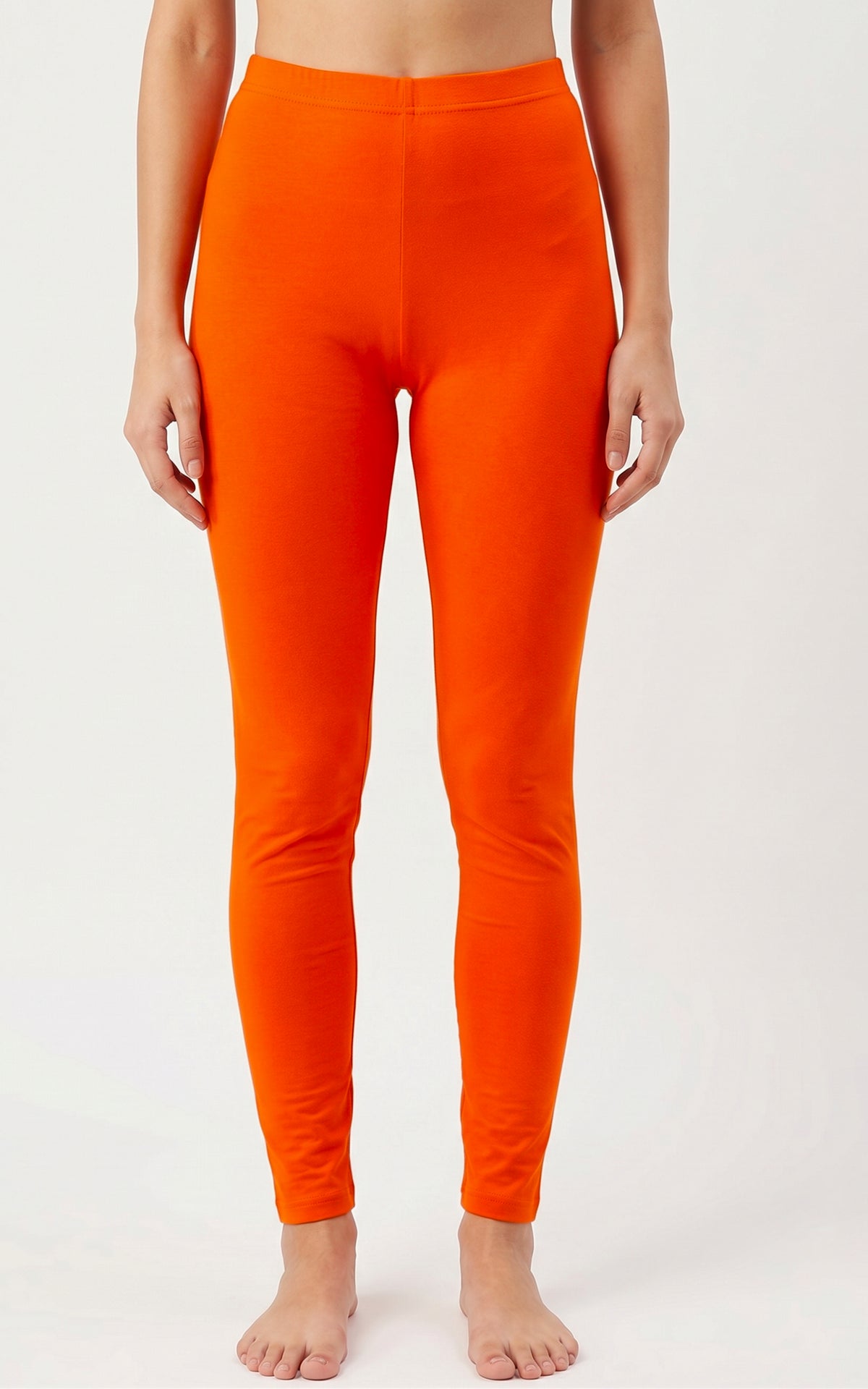 Orange #32 Ankle Legging