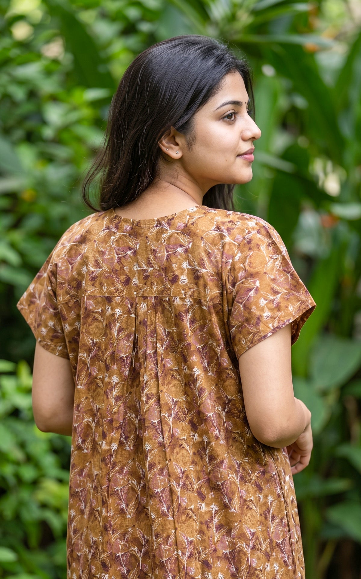 Cotton Straight Fit Nighty-165SS1C