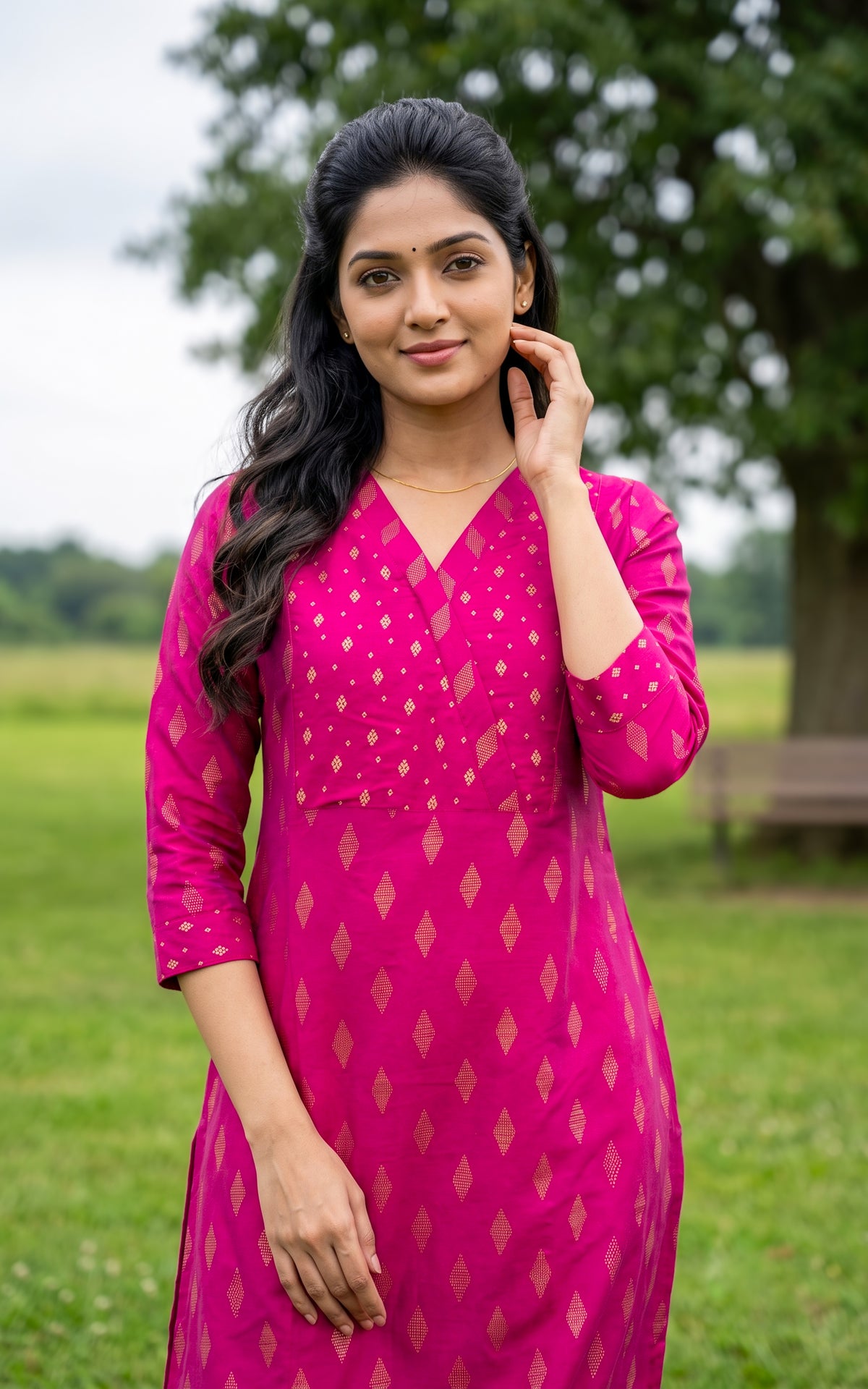 Aathirai Magenta