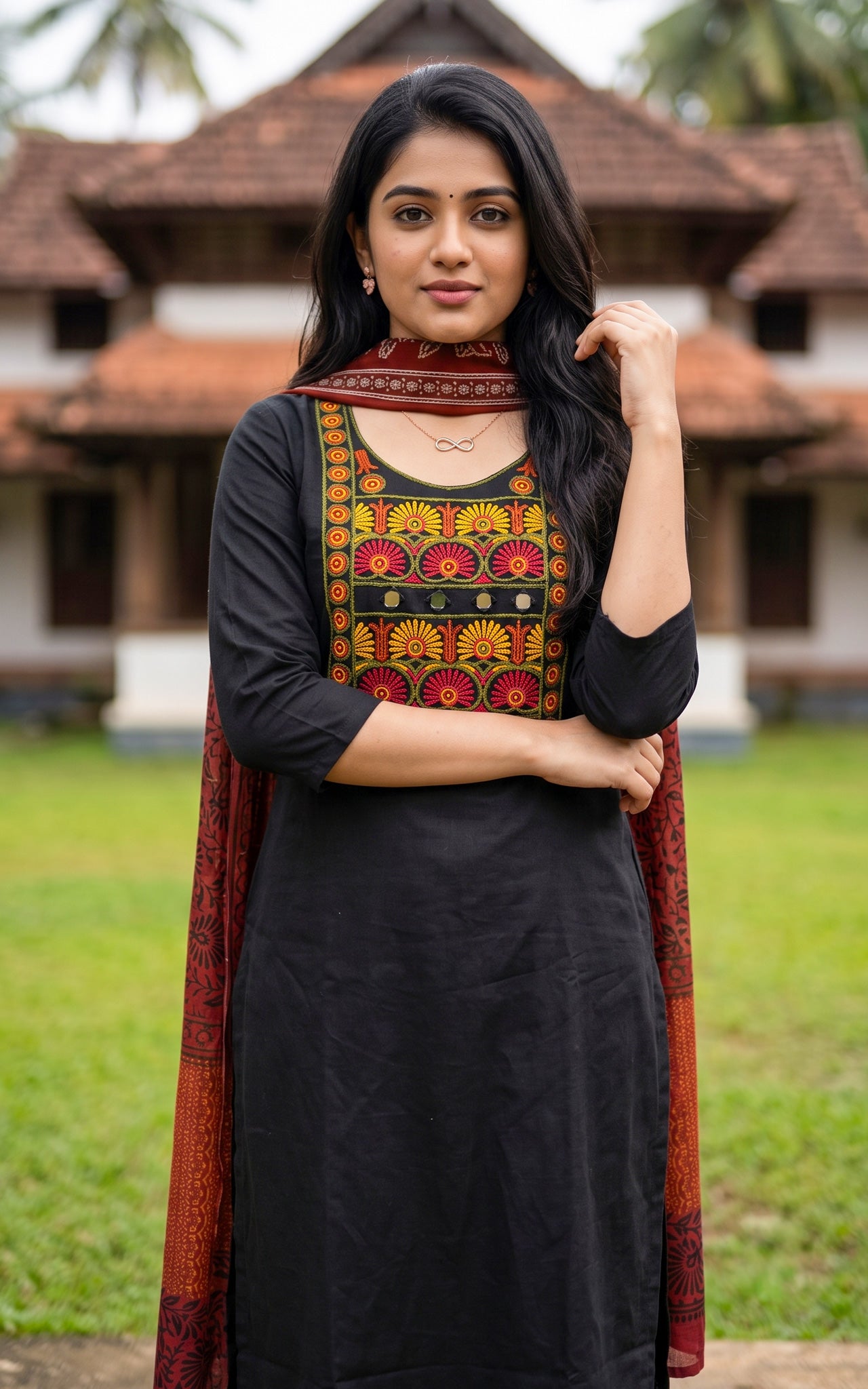 Nvirthi (Kurti+Pant+Dupatta)