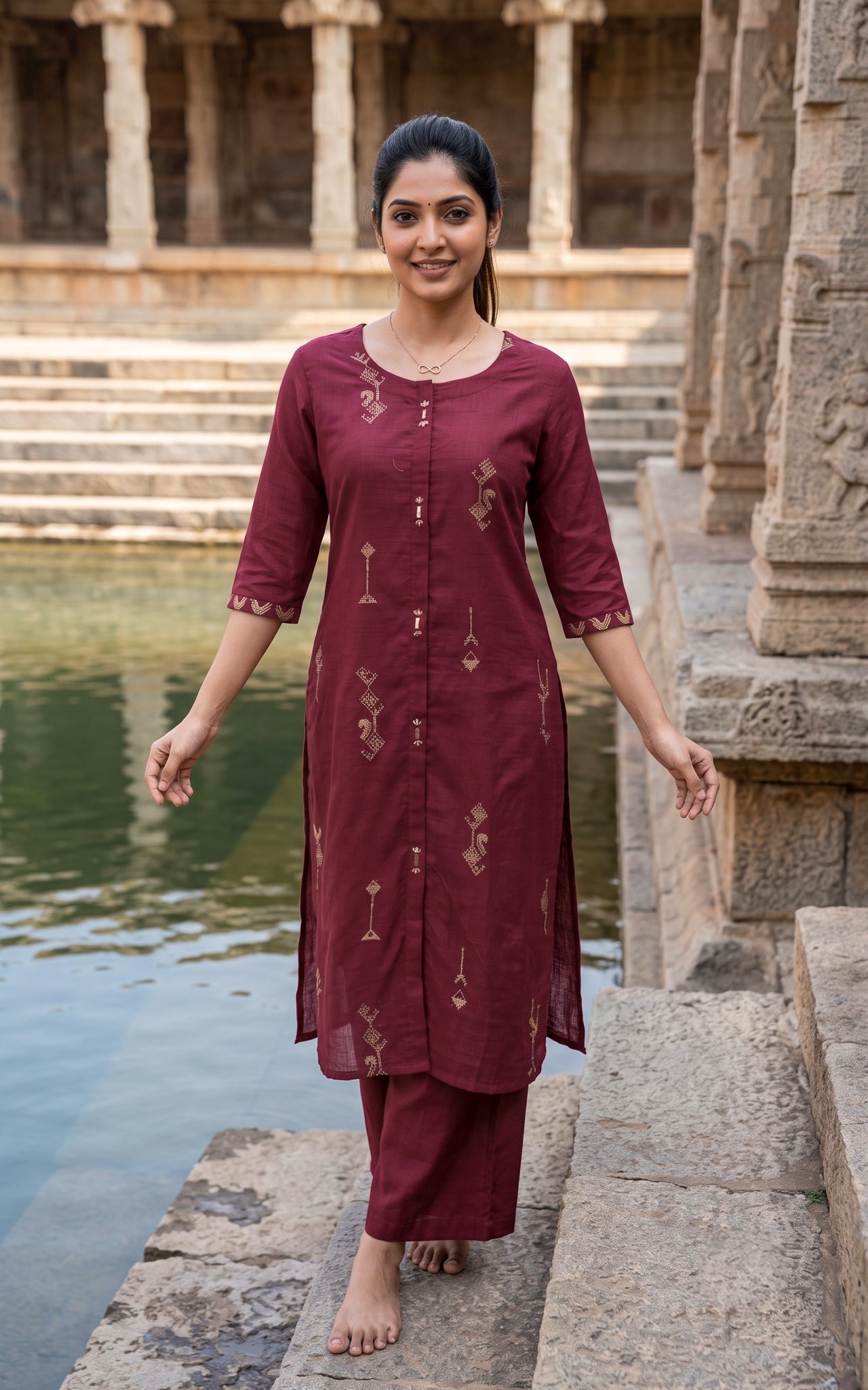 Anitha B (Kurti+Pant)
